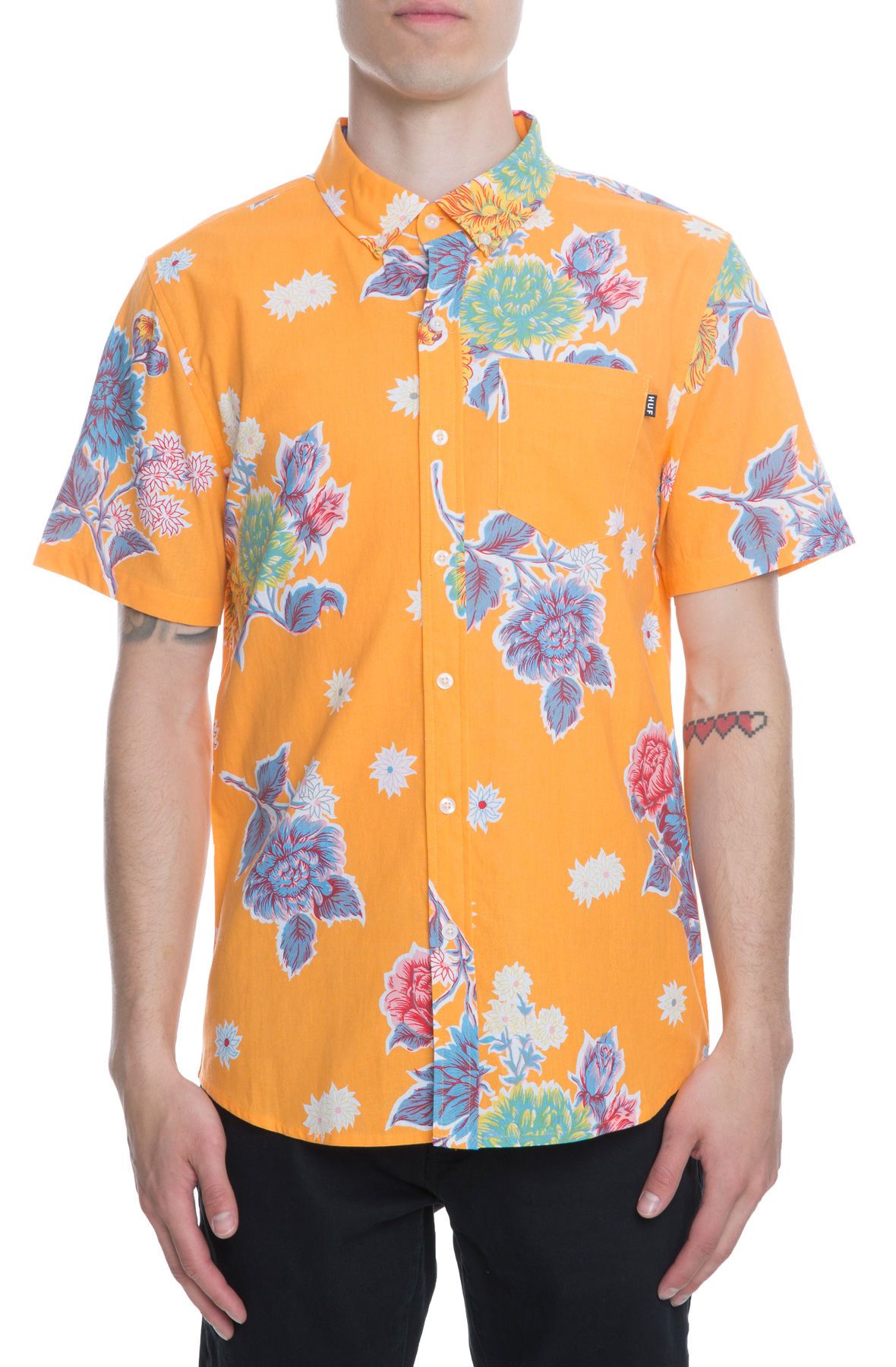 HUF フラワープリントシャツ SUNFLOWER TEE｜T-SHIRTS（Tシャツ）｜【公式通販 HUF】｜ハフ