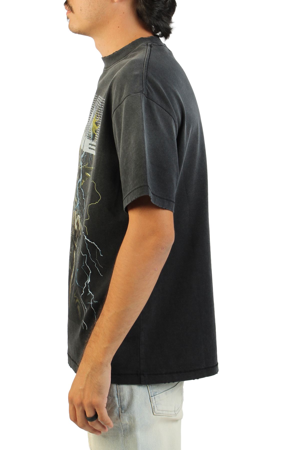 MEMORY LANE Grendel Wizard T-Shirt ML-SMU26-1005BLK - Shiekh