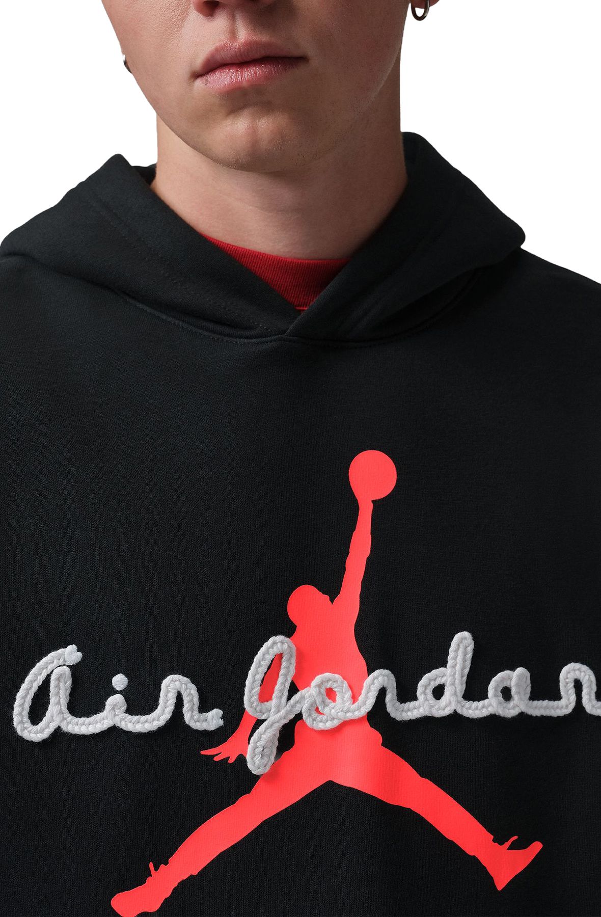 JORDAN Brooklyn Fleece Pullover Hoodie IQ0702 010 - Shiekh