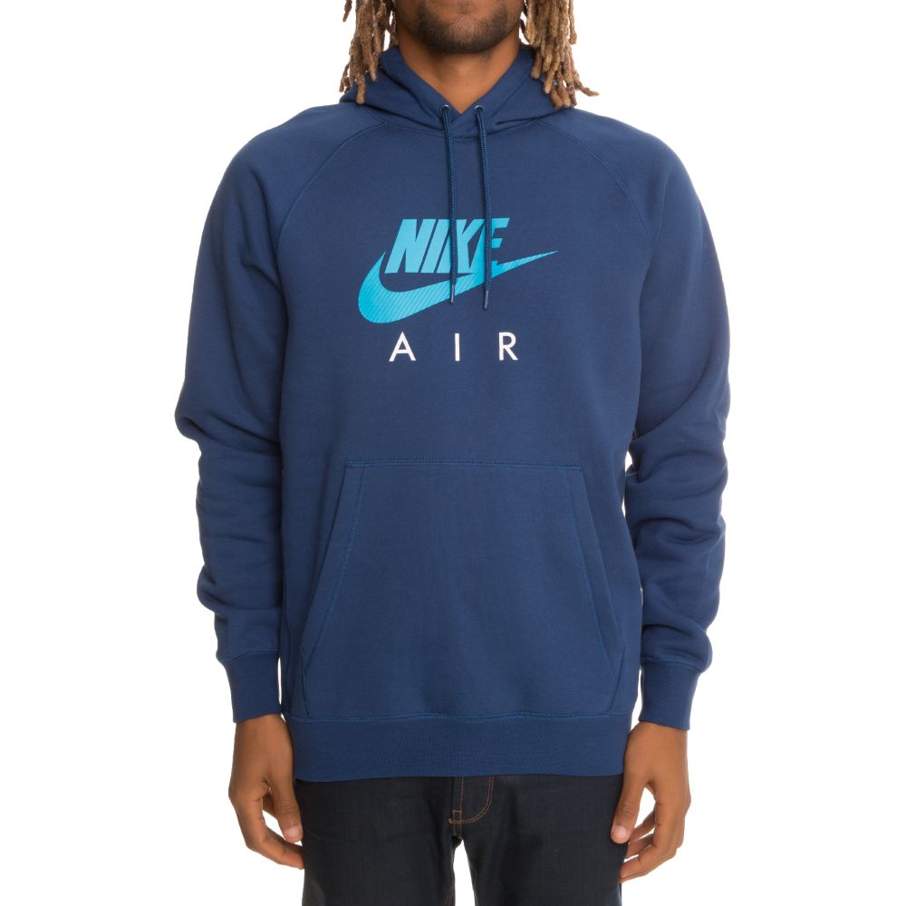 blue nike air hoodie