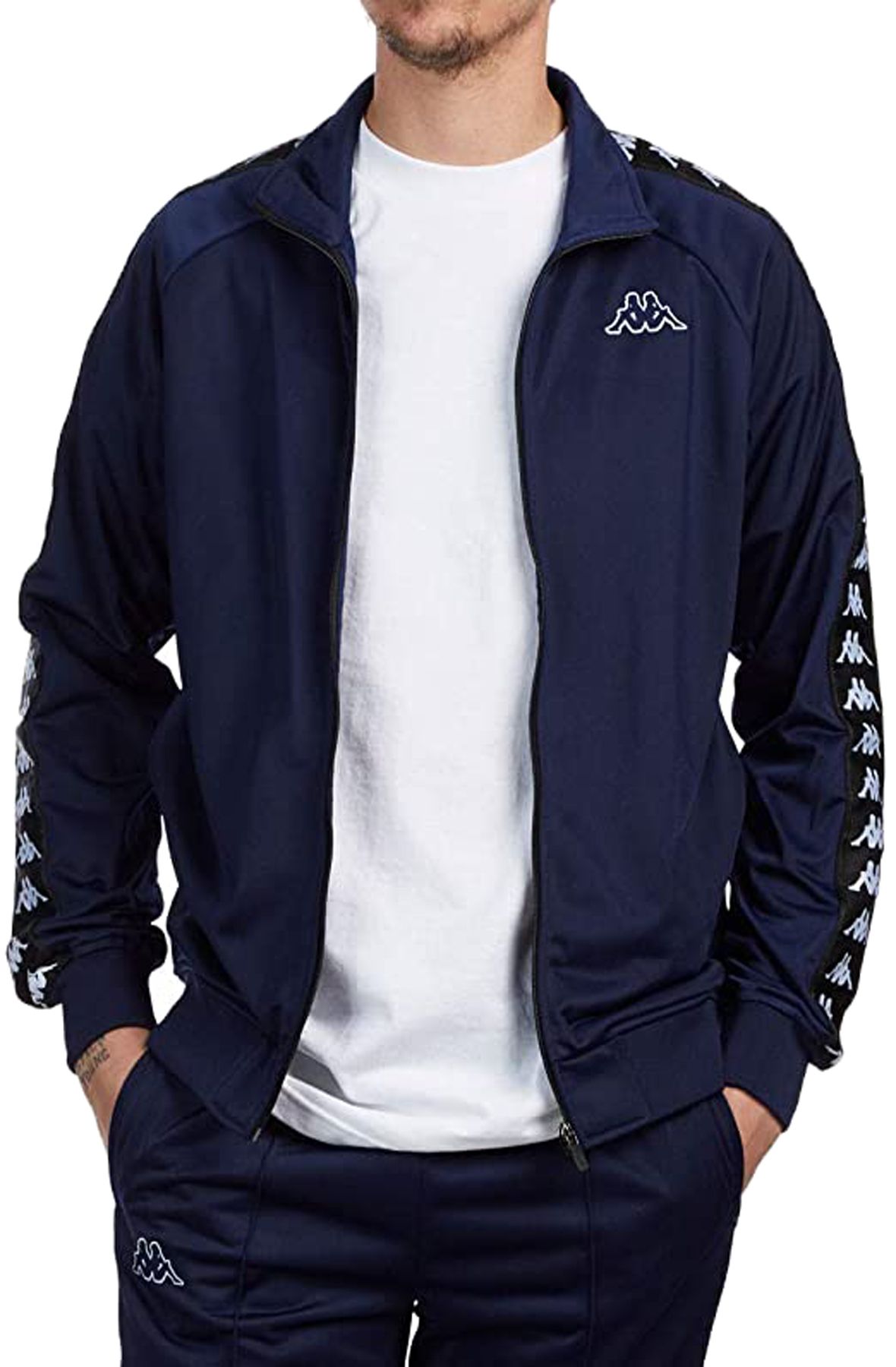 New Young Line Track Jacket Archivio-Maritime Blue/ White Maritime Blue/White / MD