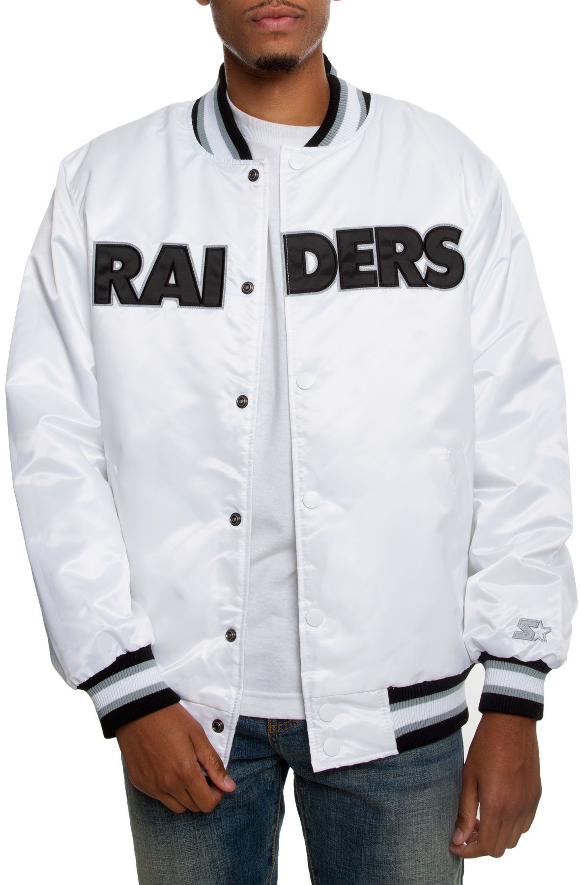 raiders puffer jacket