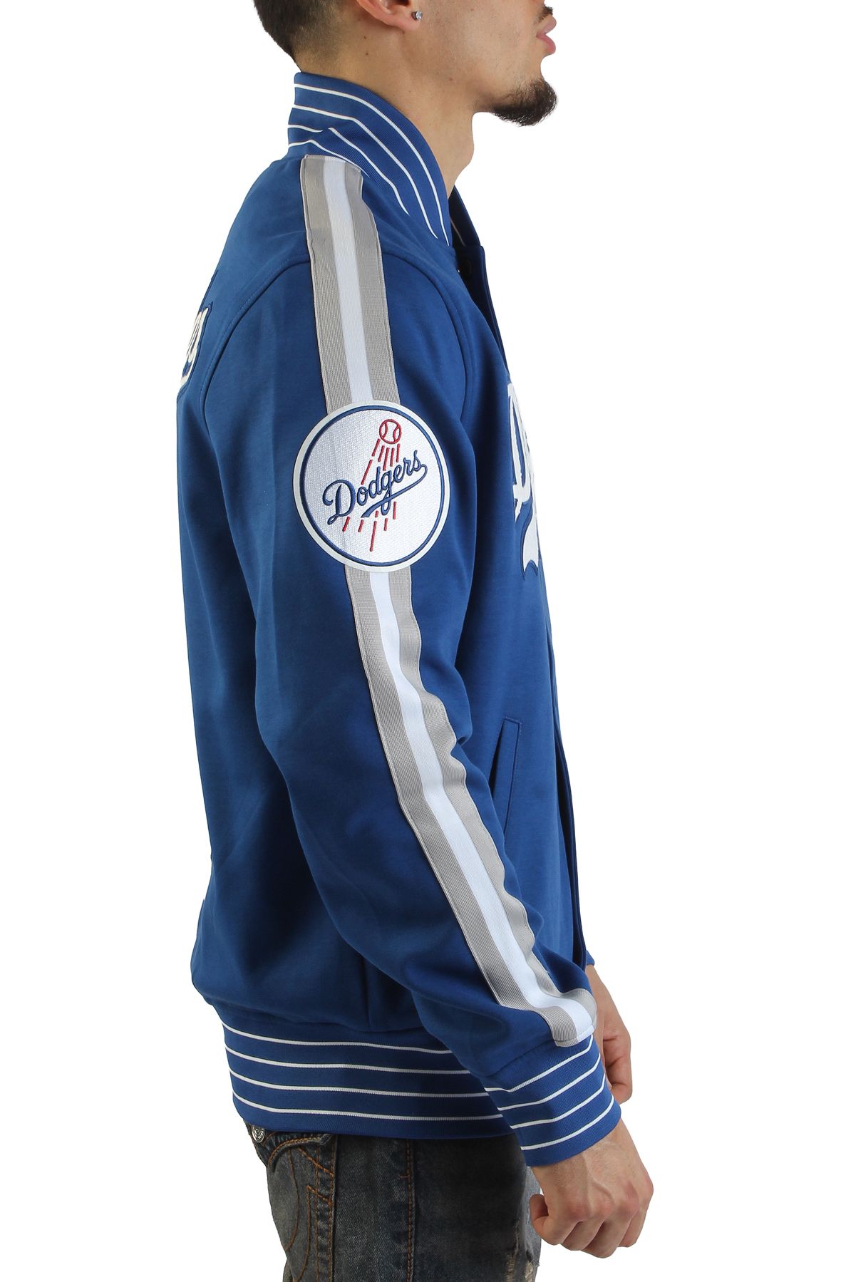 LA Dodgers パッチワークジャケット L STARTER Los Angeles Dodgers Jacket LS97W168LAD - Karmaloop