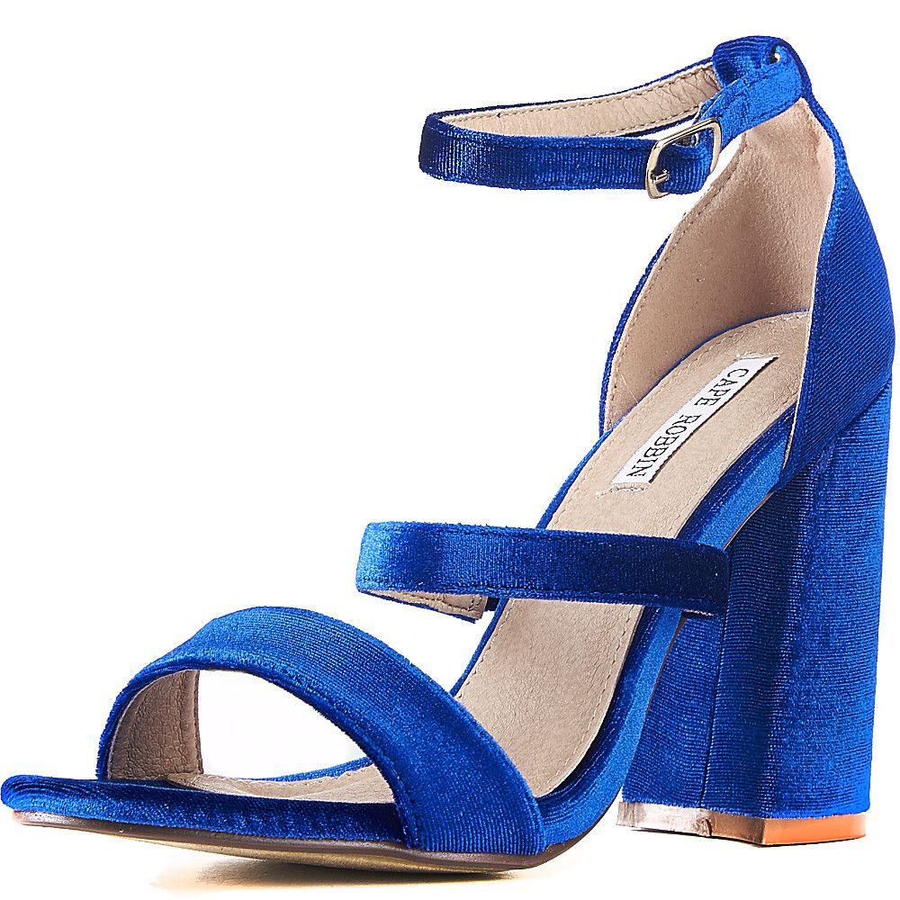 CAPE ROBBIN Women's Sol-1 High Heel Dress Shoe R.BLUE SOL-1/R. BLUE ...