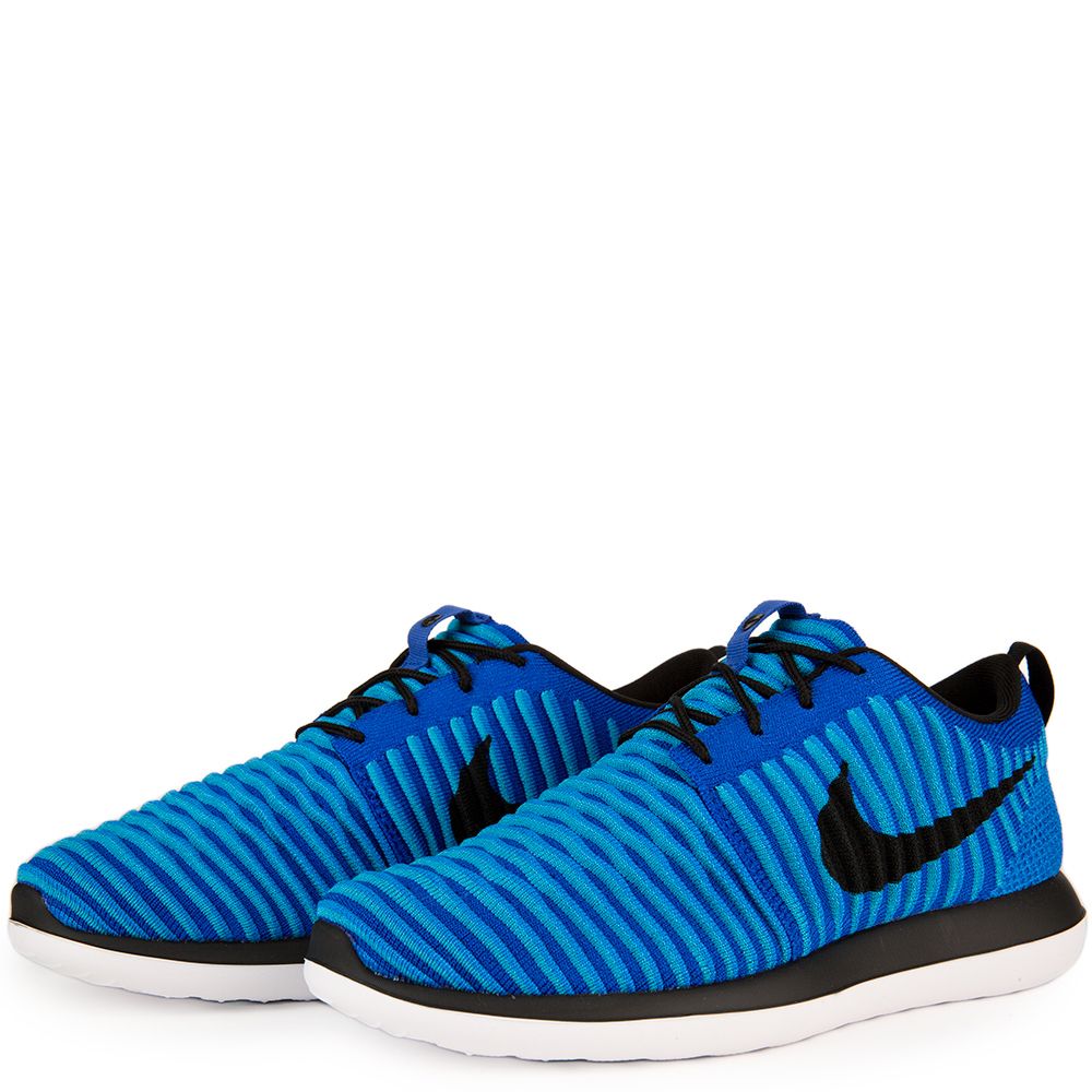 nike roshe flyknit blue