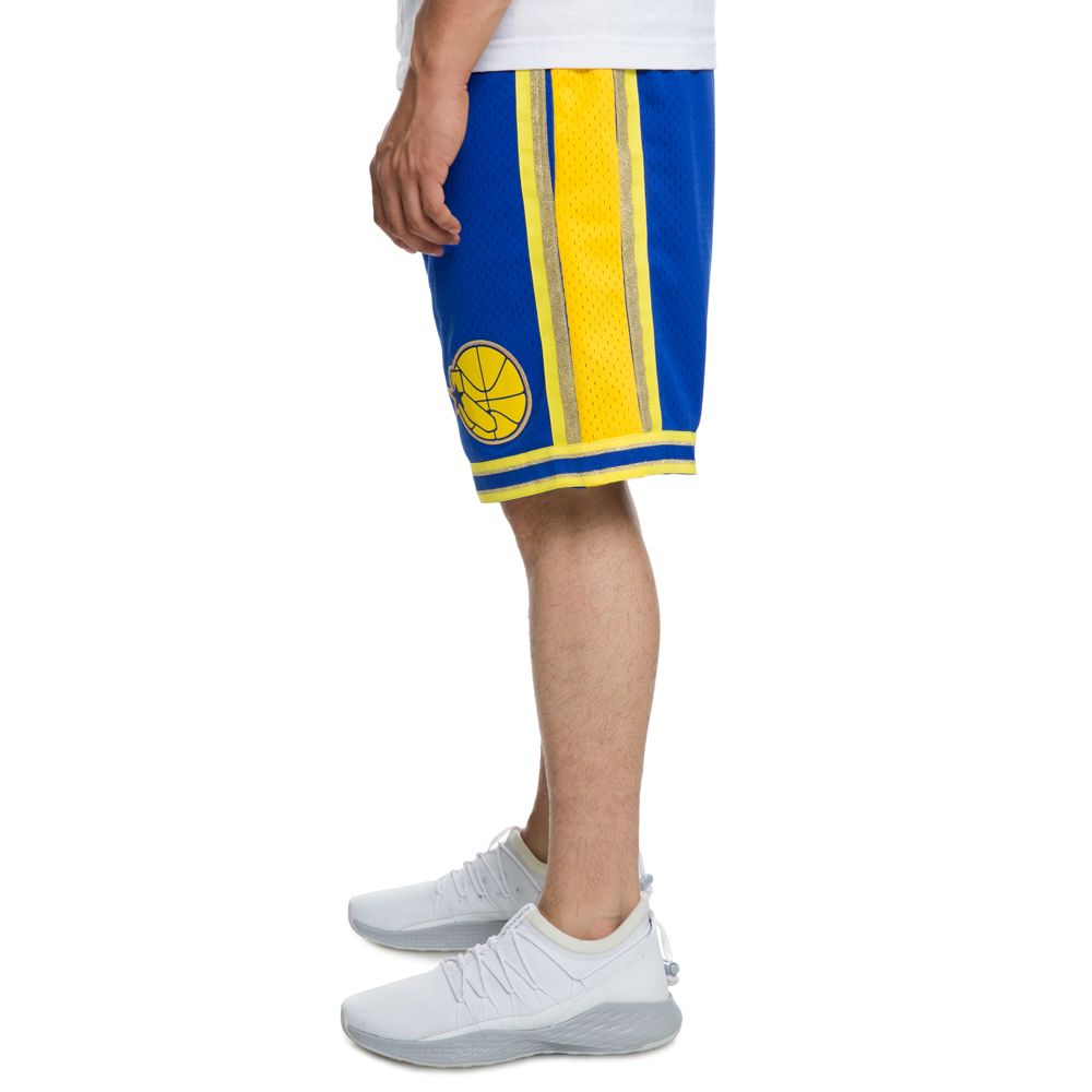 Gsw Short Pattern MITCHELL AND NESS GSW 1995-96 SWINGMAN SHORTS SMSHNG18406-GSWROYA90 ...