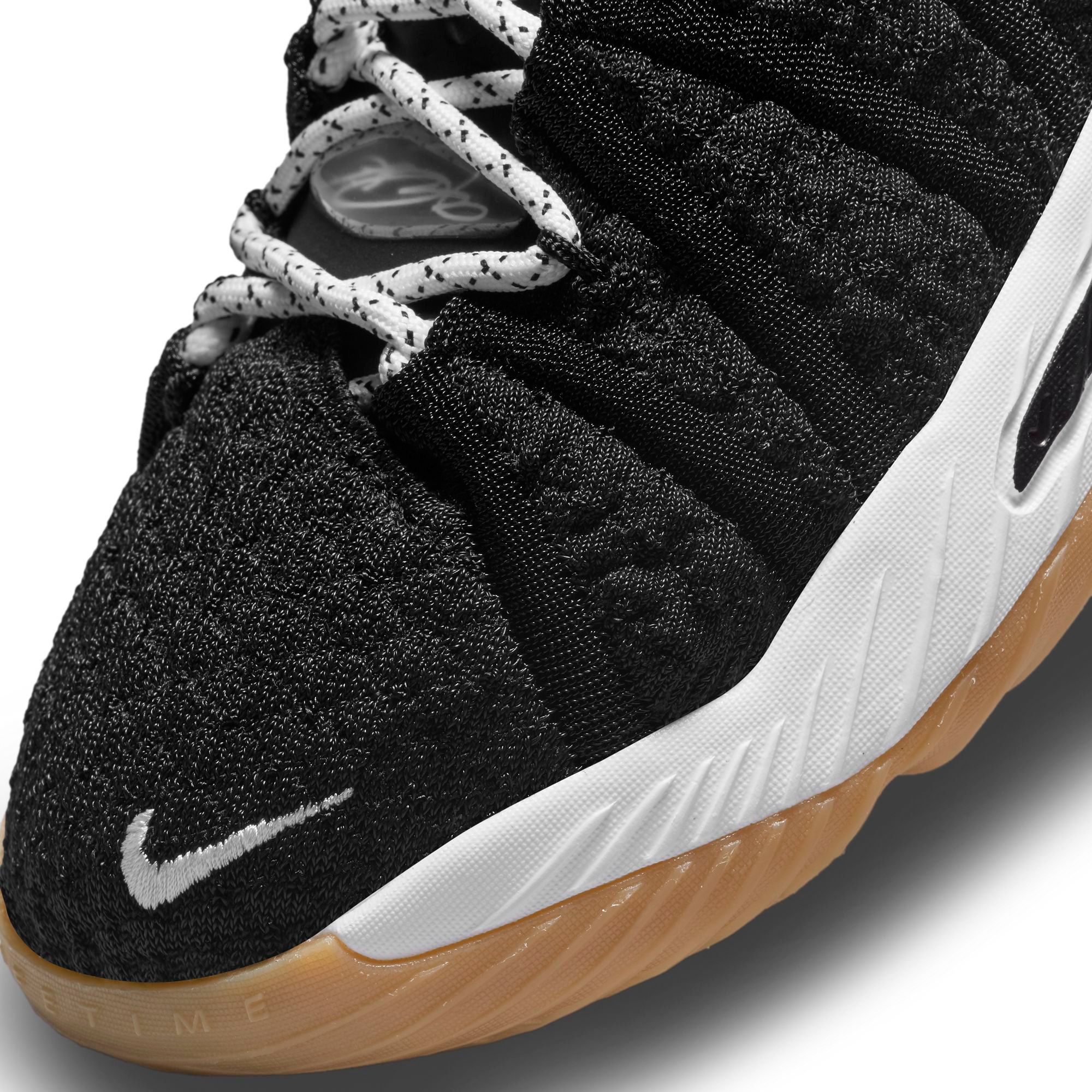 nike lebron 18 black gum