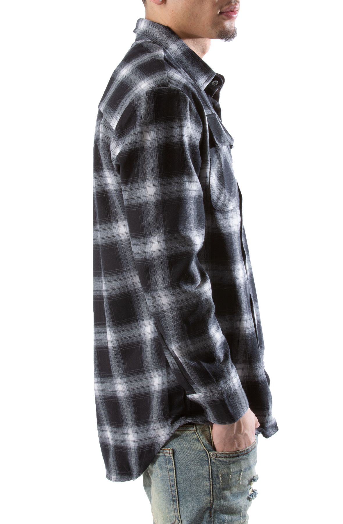 NOKWAL Premium Quality Flannel 202104NPSBW - Shiekh