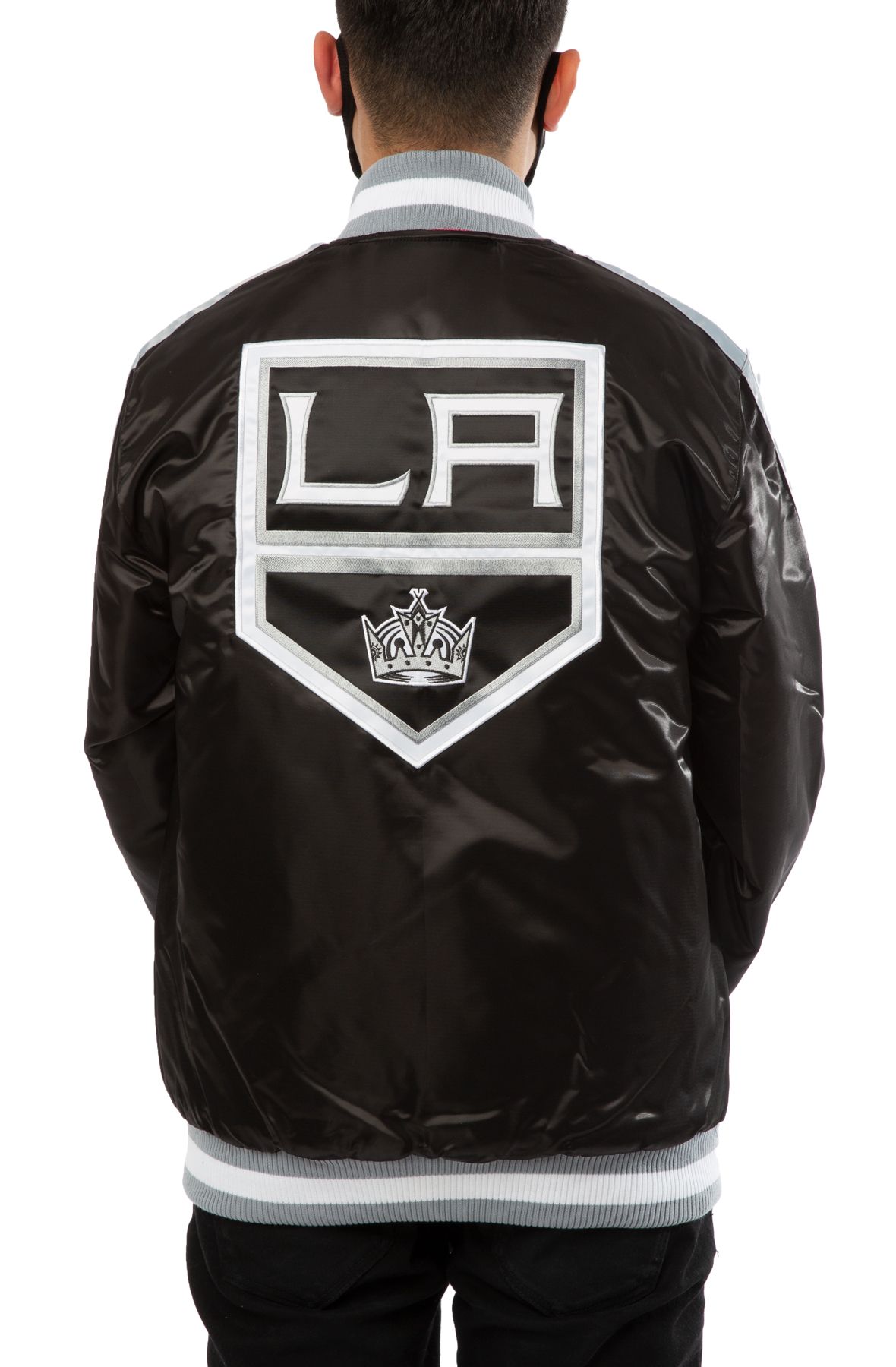 STARTER Los Angeles Kings Varsity Satin Jacket LS910061LAK Shiekh