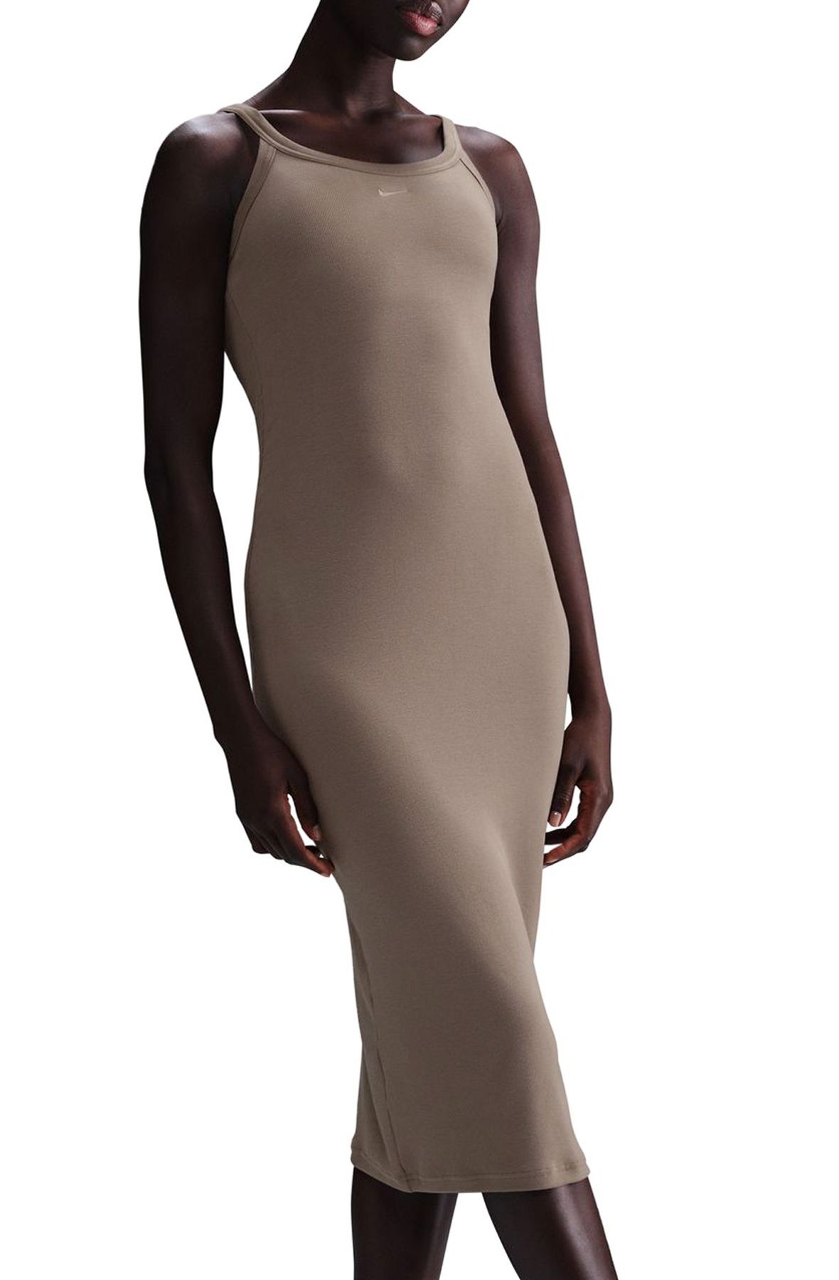 Military-inspired Dress, Spring Long Sleeve Shirt Midi Dress