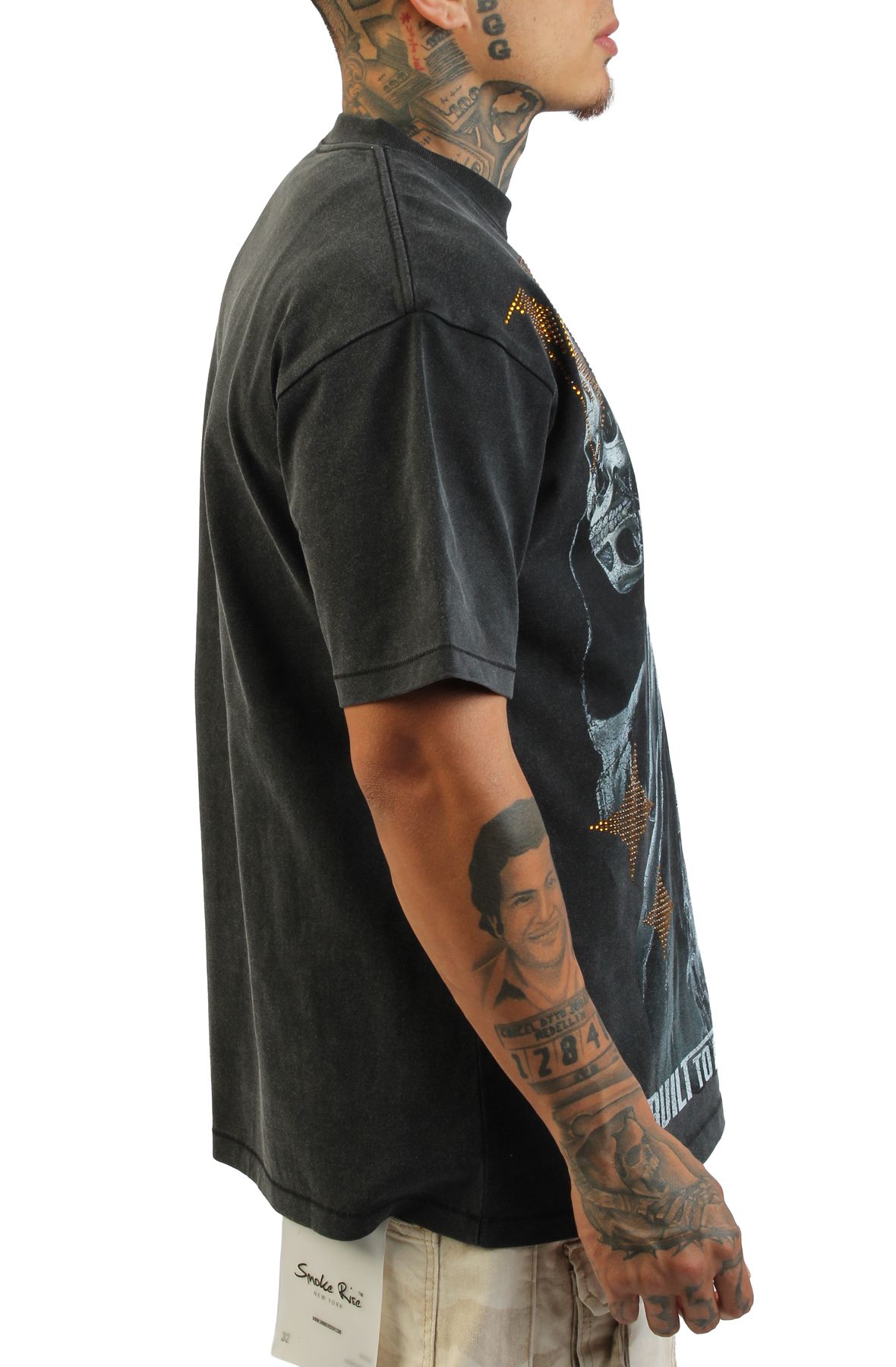 MEMORY LANE Judgment T-Shirt MLSMU26-3001BLK - Shiekh
