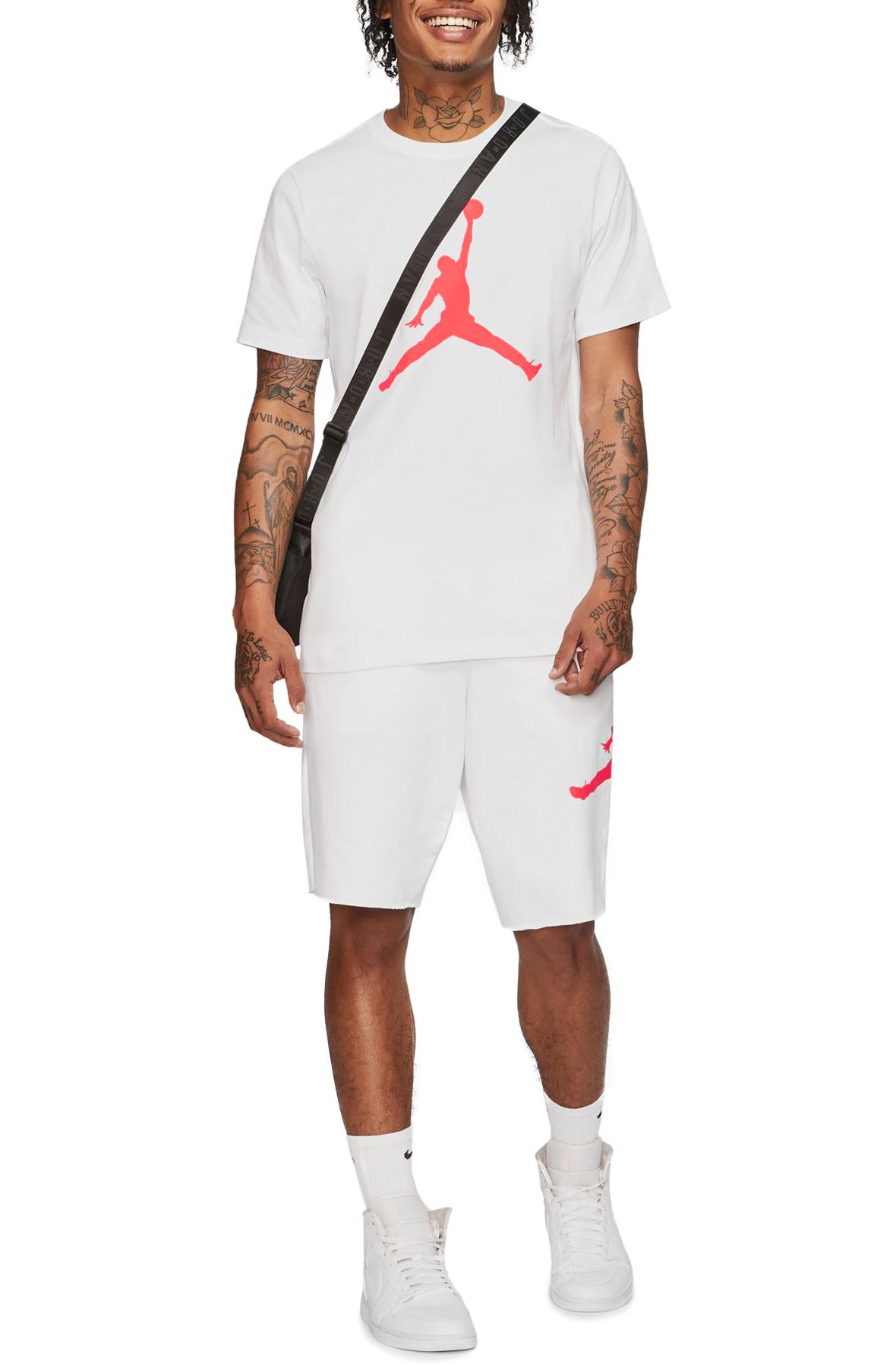 JORDAN Jumpman Short Sleeve Tee CJ0921 101 - Shiekh