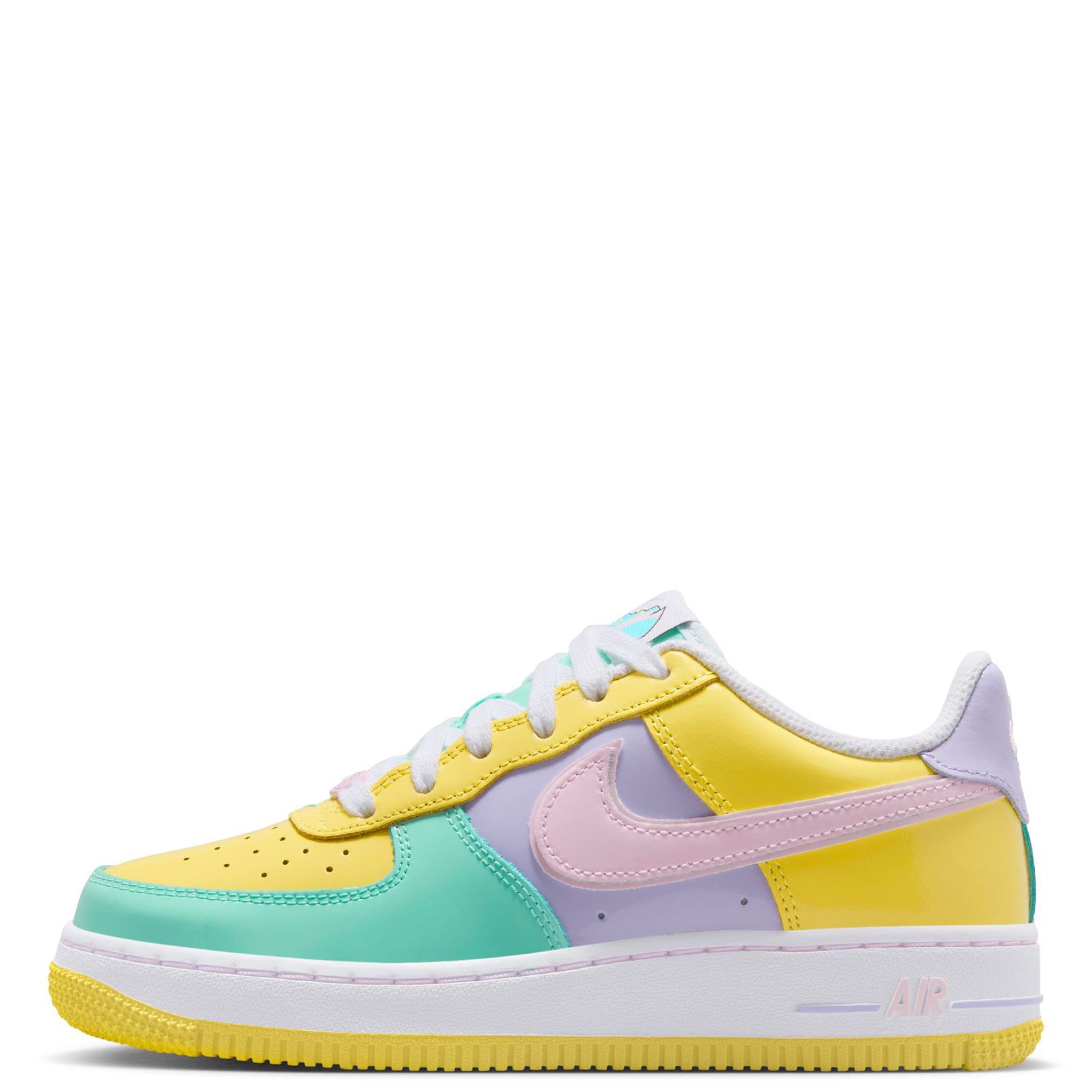 nike air force colour block sneakers