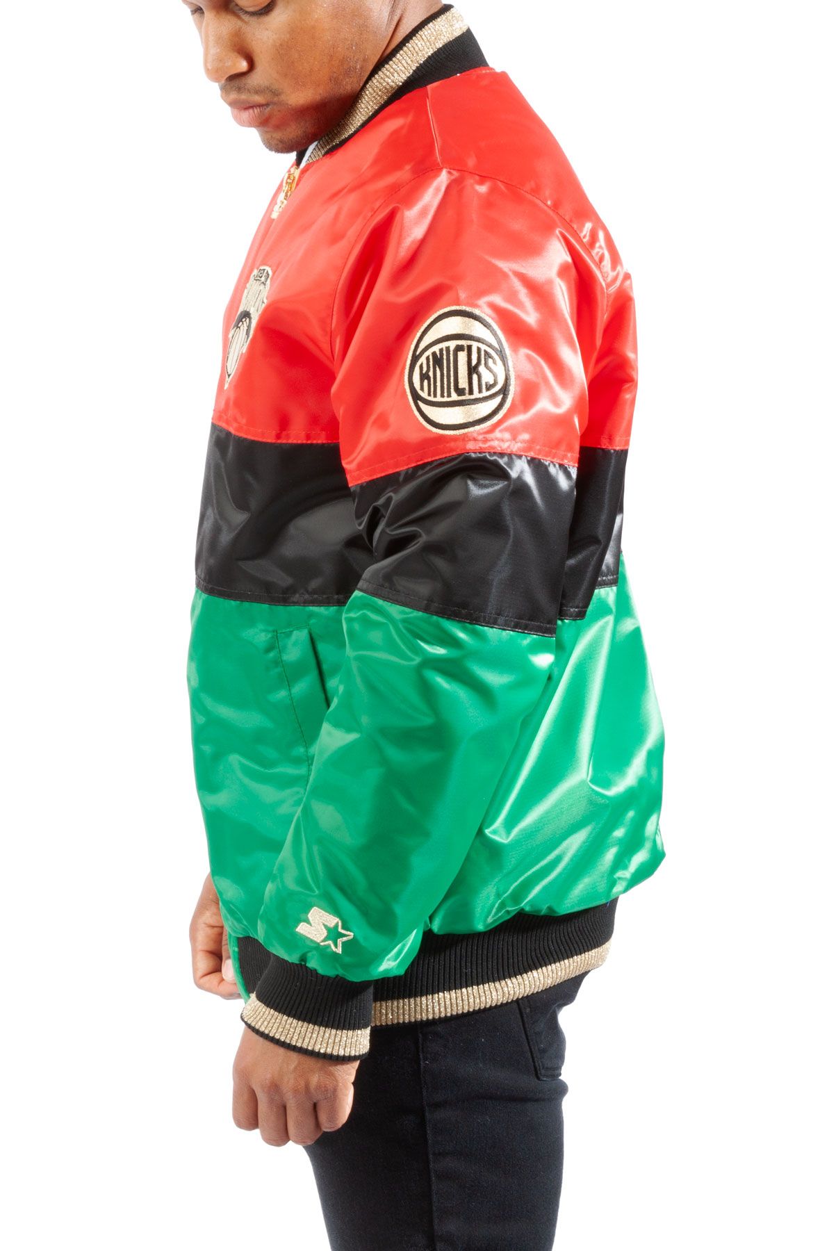 Starter Black Label + UO NBA New York Knicks Souvenir Jacket