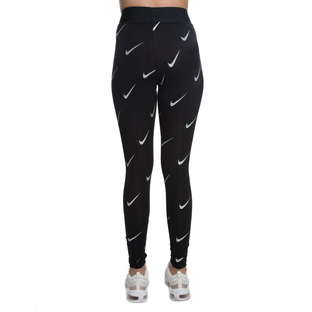 nike metallic clash high waisted leggings