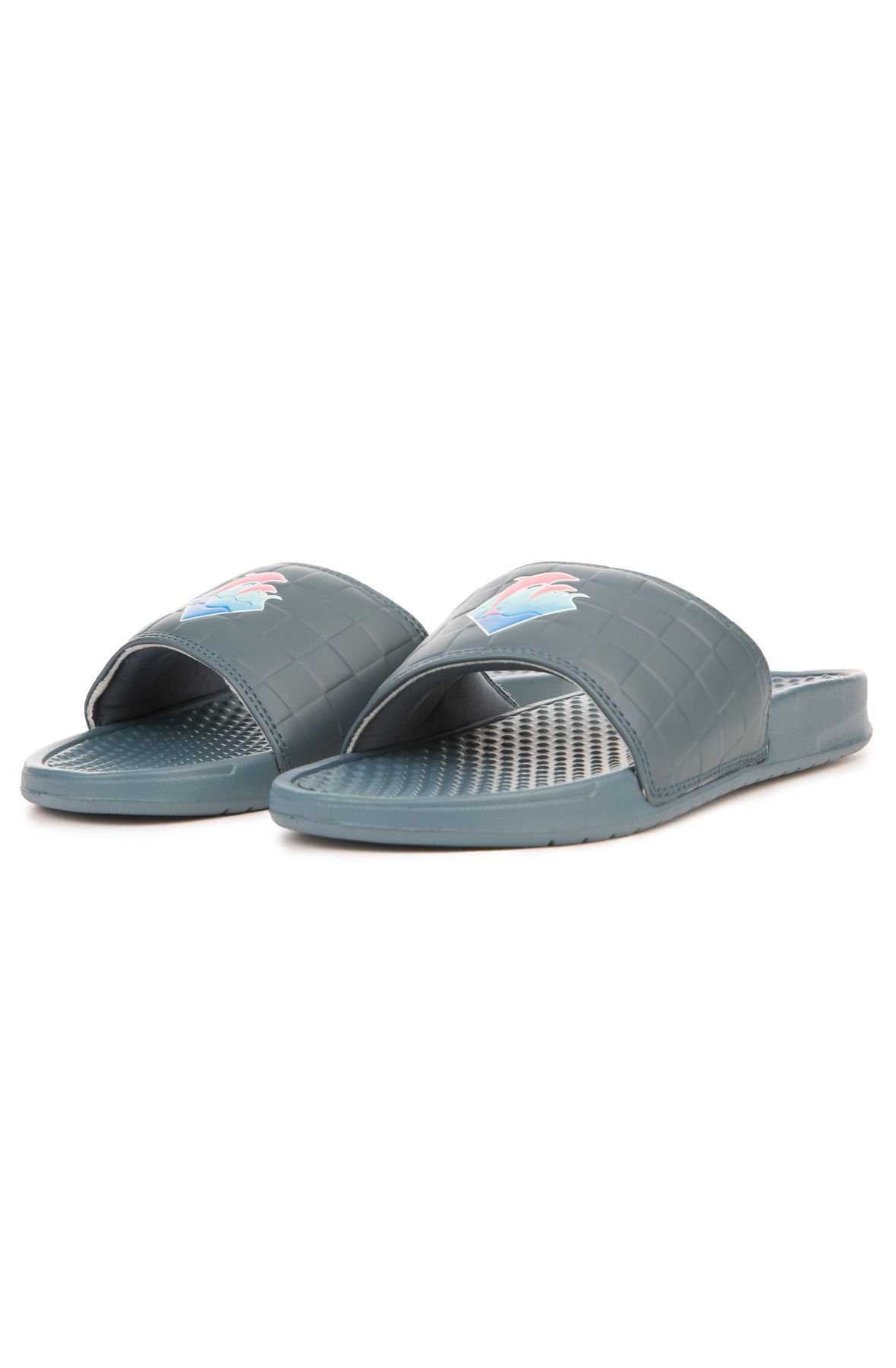 Flip Flops Pink Dolphin Slides PINK DOLPHIN The Waves Slides  display picture 3