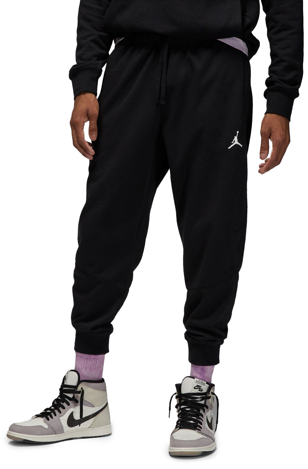 Jordan Dri-FIT Sport Crossover Fleece Pants Gym Red / Black