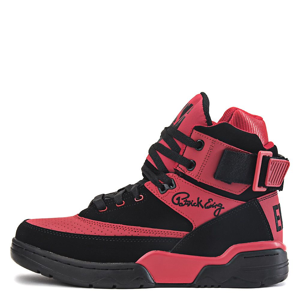 Patrick Ewing 33 Hi Men's Black Athletic Lifestyle Sneaker | Shiekh Shoes