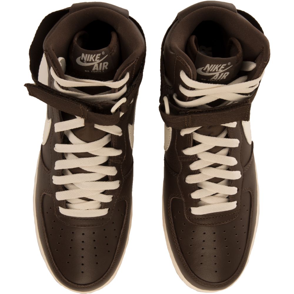 air force 1 beige and brown