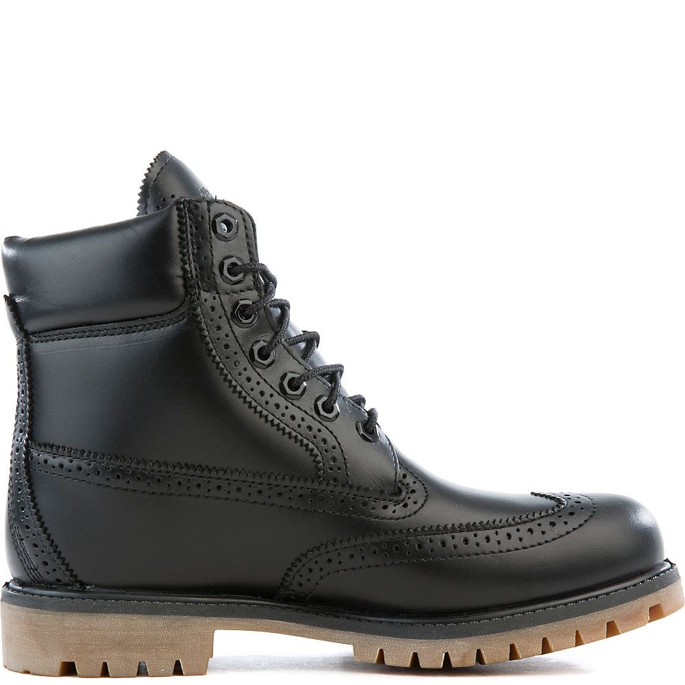 timberland perforated boots