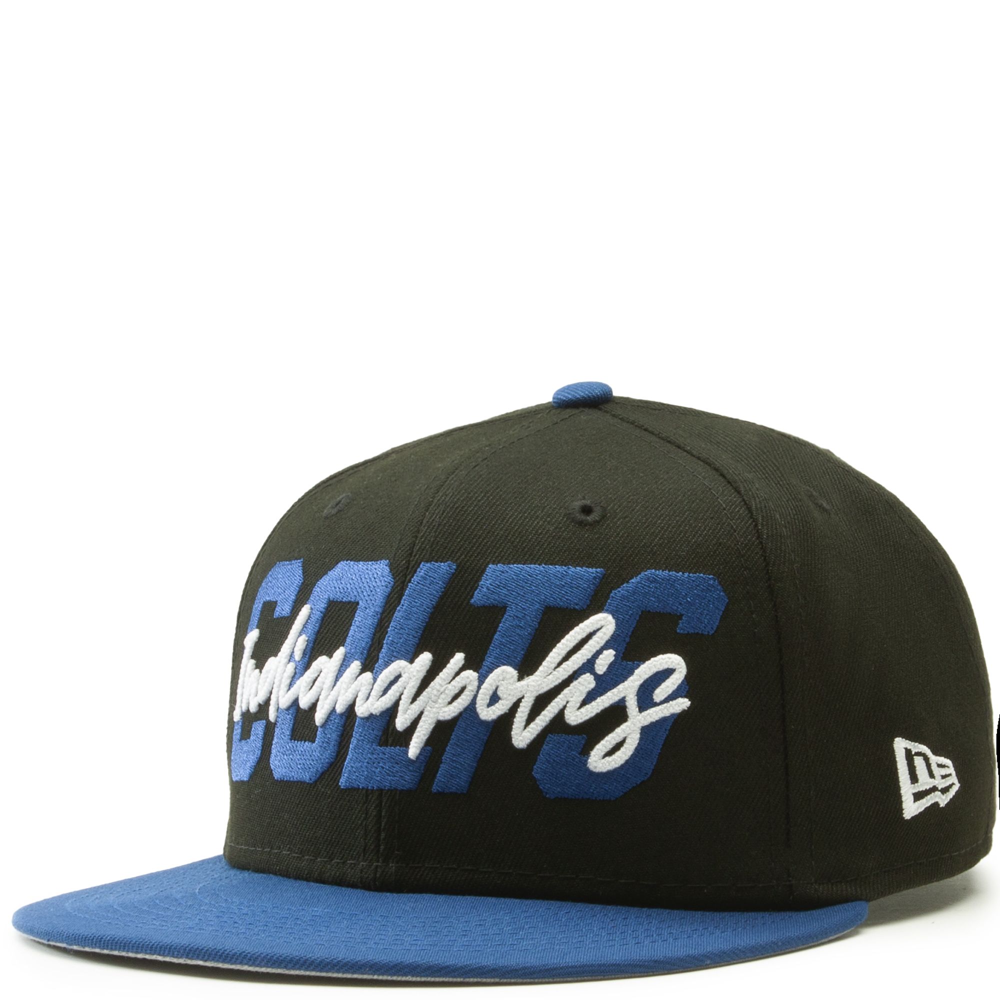 Indianapolis Colts NFL Team Name Logo Snapback Colts Hat