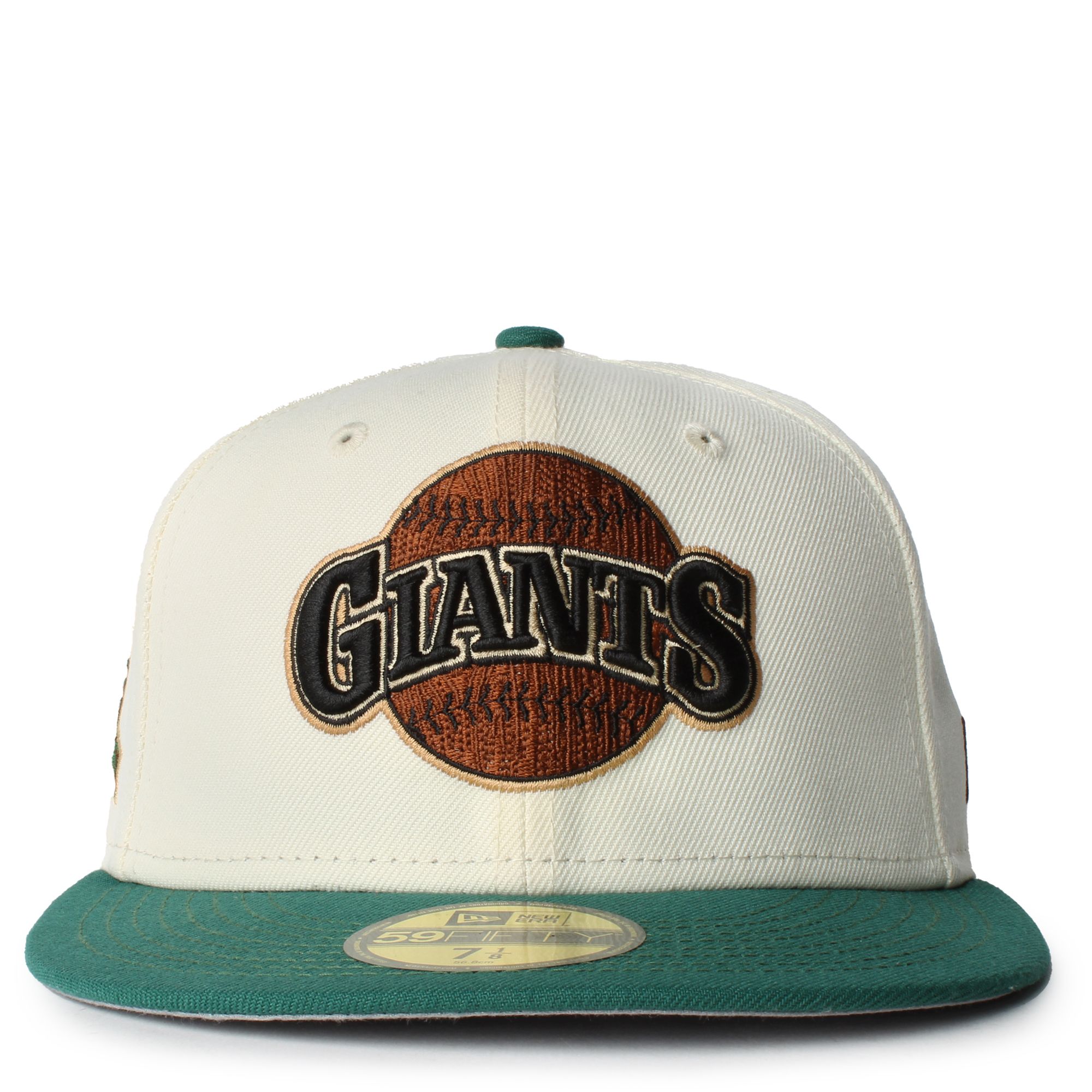 New Era Mens Giants Camp SP Cap - White/Green Size 7
