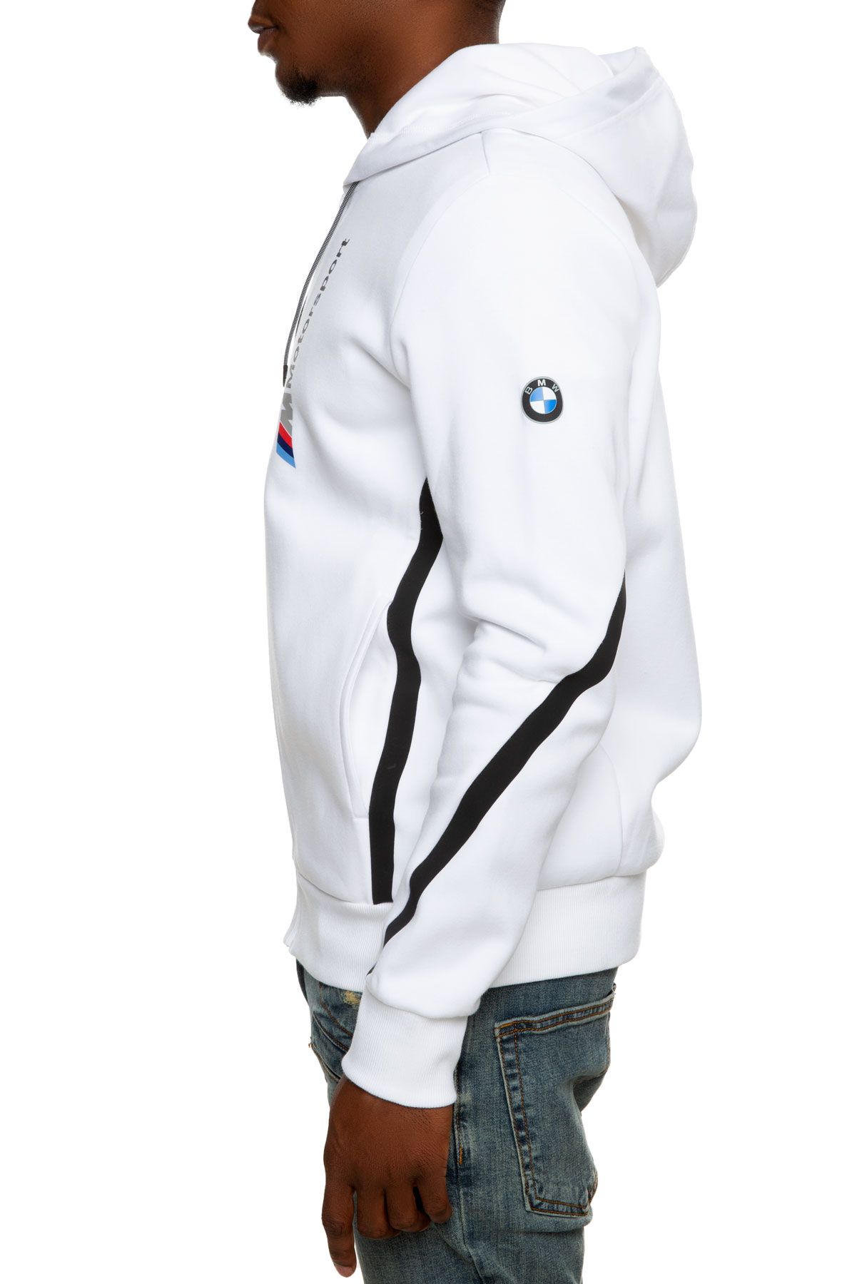 bmw m motorsport hooded men's sweat jacket