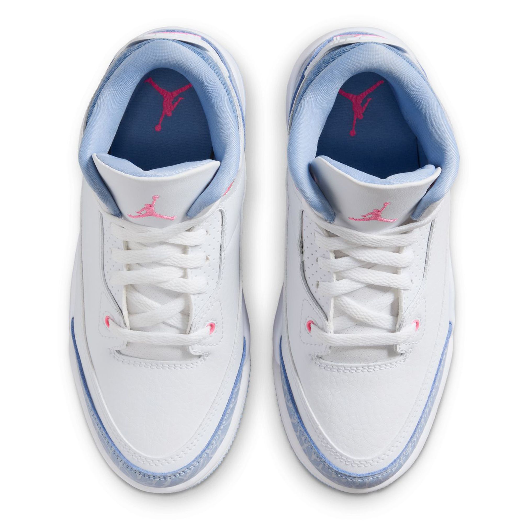 JORDAN Pre-School 3 Retro 'White Cobalt Bliss' HQ0783 101 - Shiekh