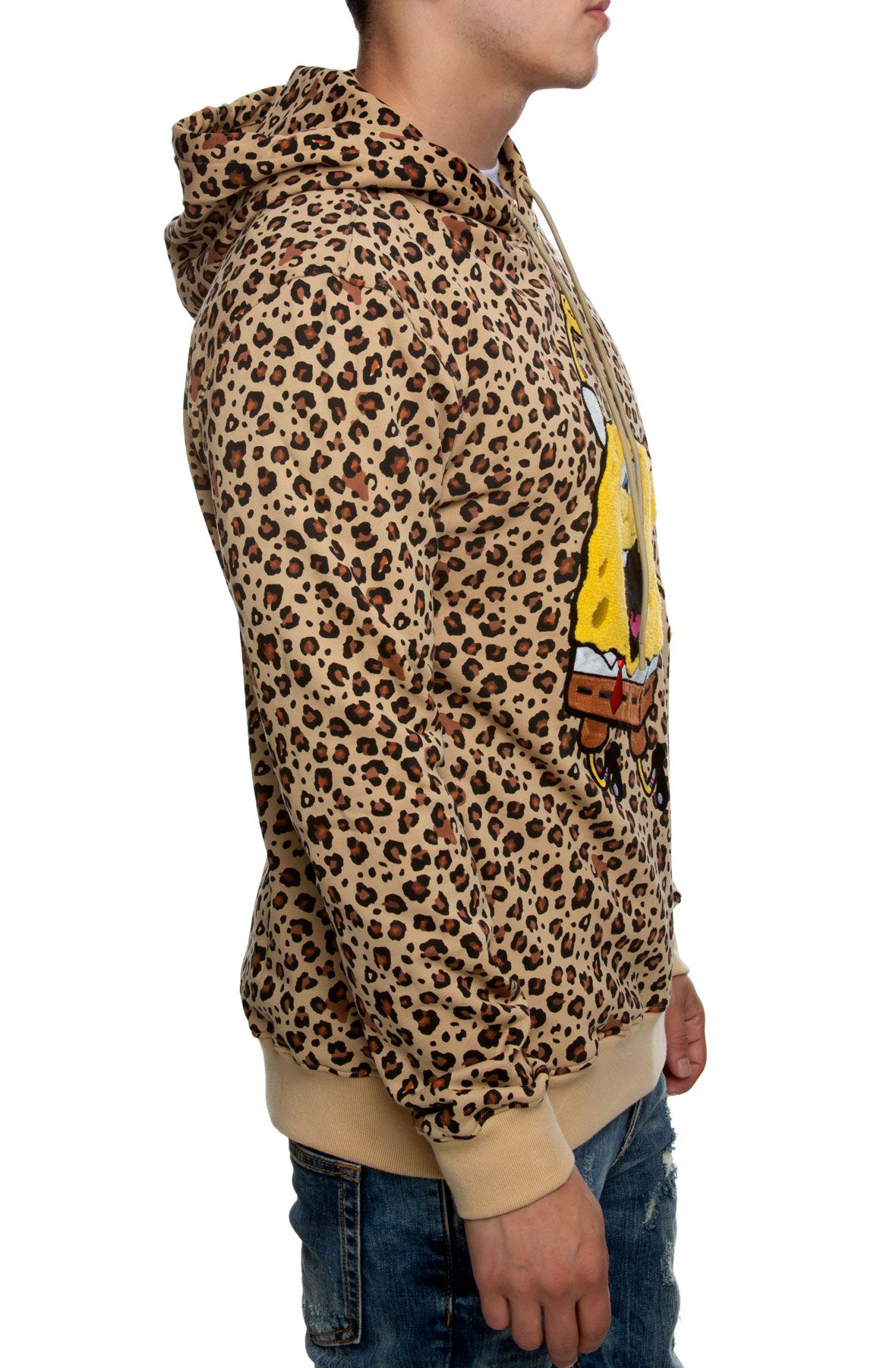 brown spongebob hoodie
