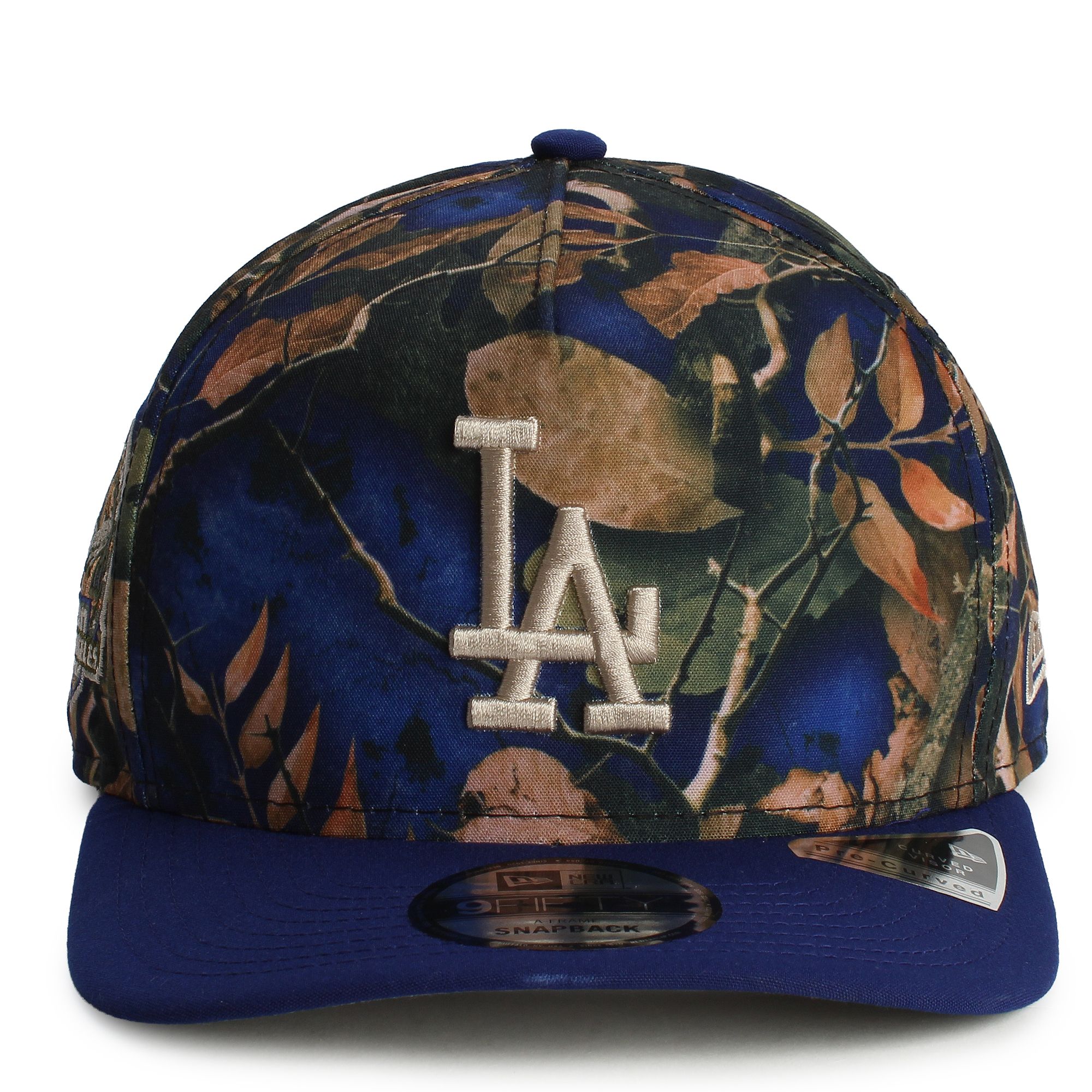 NEW ERA LAドジャース 9FIFTY pre-curved キャップ NEW ERA CAPS MLB Los Angeles Dodgers 9FIFTY AF Pre-Curved Leaves