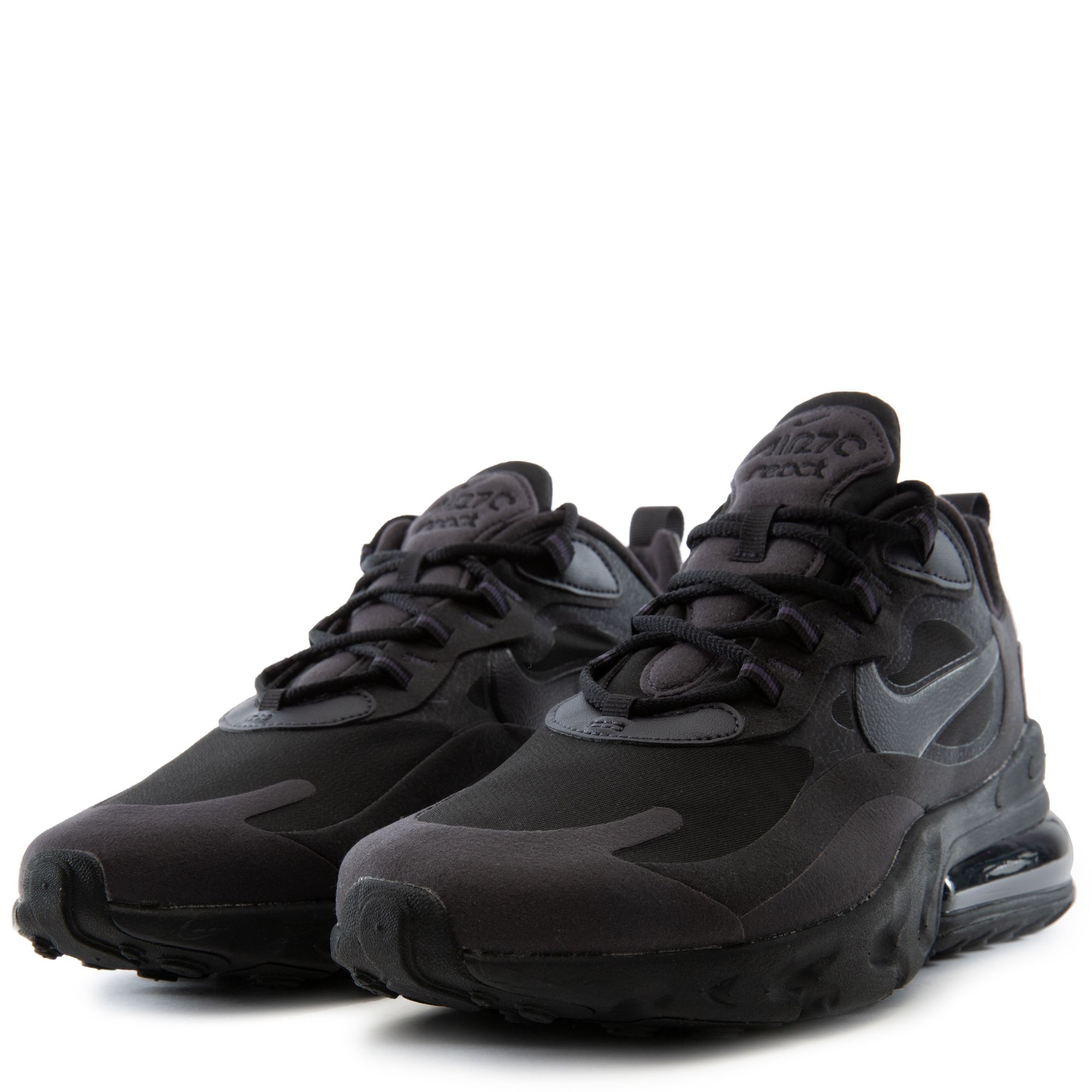 nike air max 270 react black oil grey