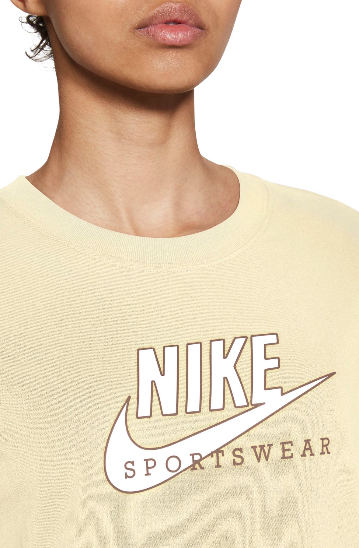 NIKE Sportswear Heritage Short-Sleeve Top CZ8612 113 - Shiekh