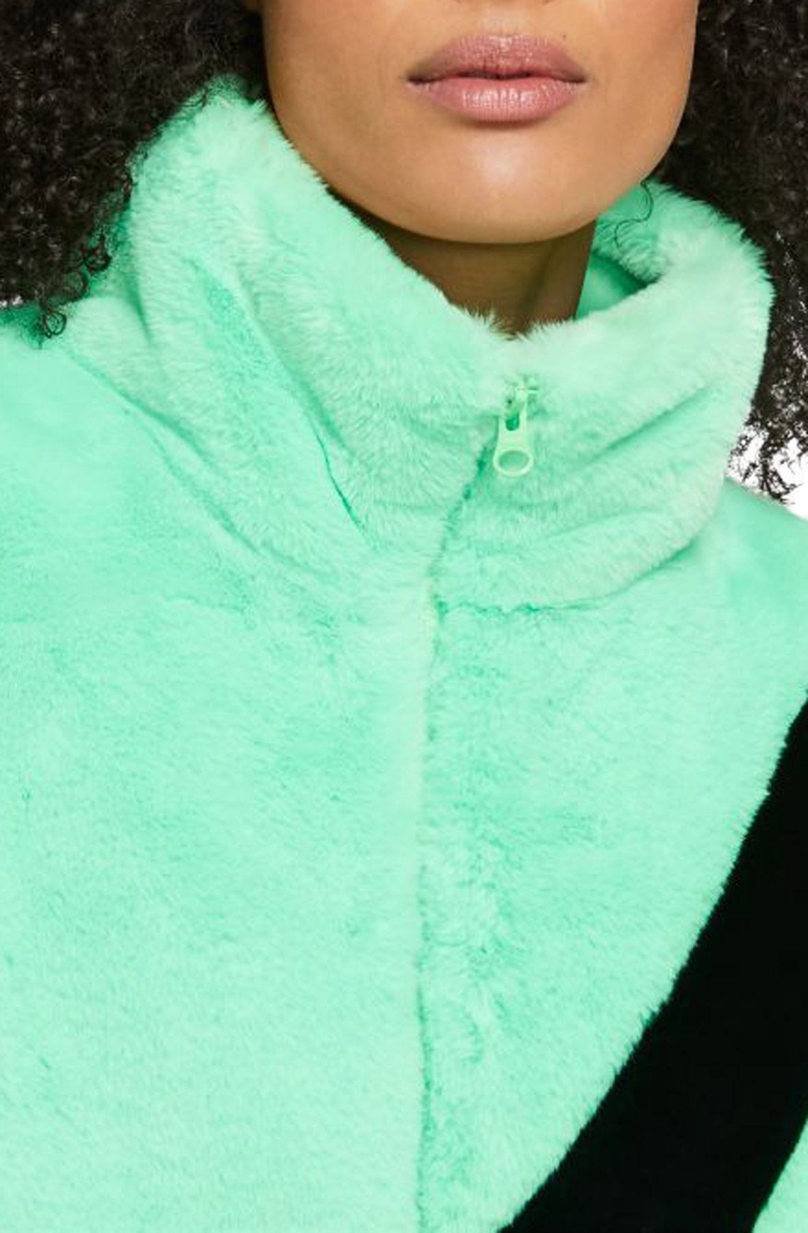 NIKE Sportswear Faux Fur Jacket CU6558 328 - Shiekh