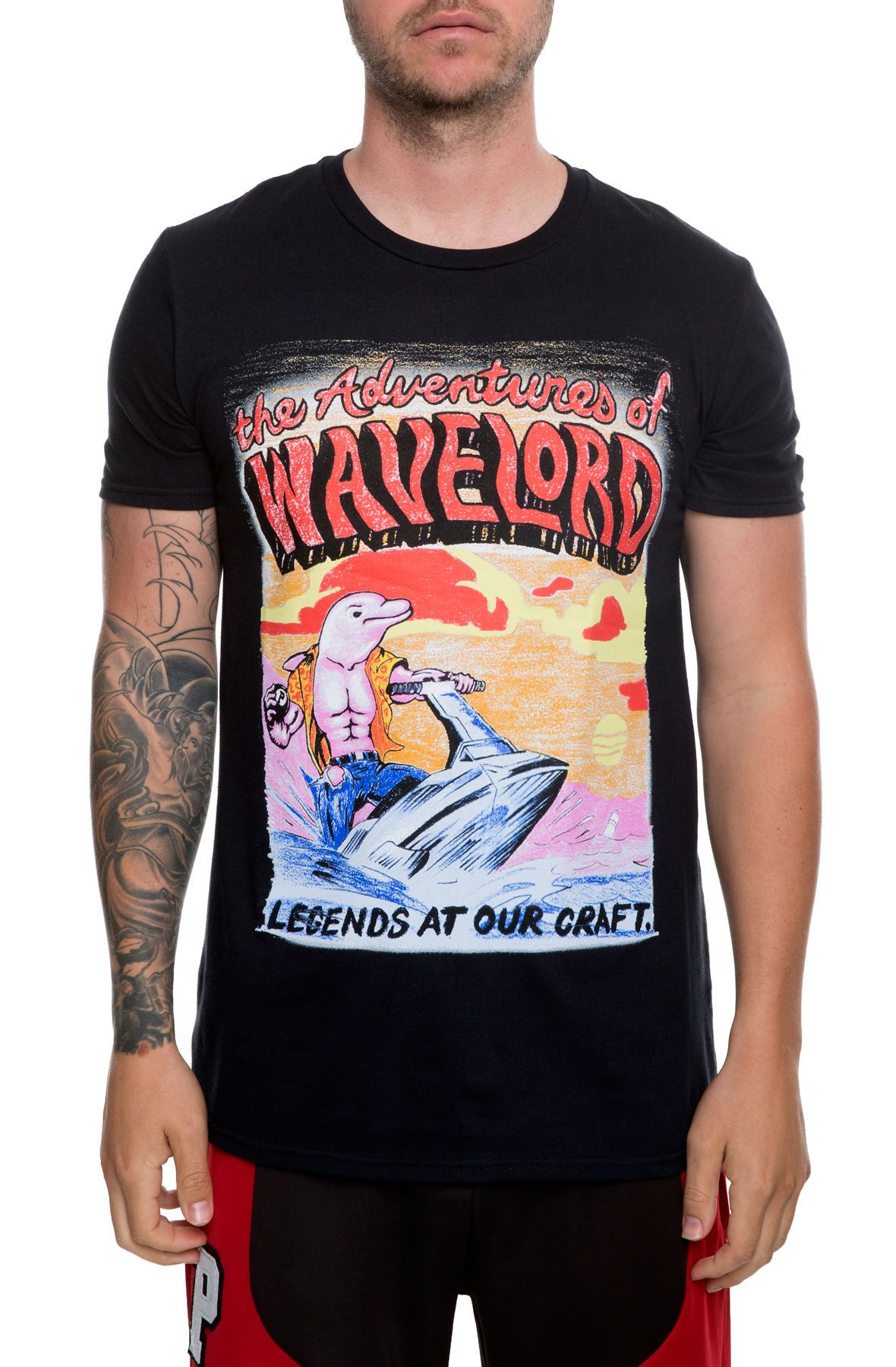 Pink Dolphin The Adventures of Wavelord Tee in SU11811WLTBL2 - Shiekh Pink Dolphin The Adventures of Wavelord Tee in SU11811WLTBL2 - Shiekh