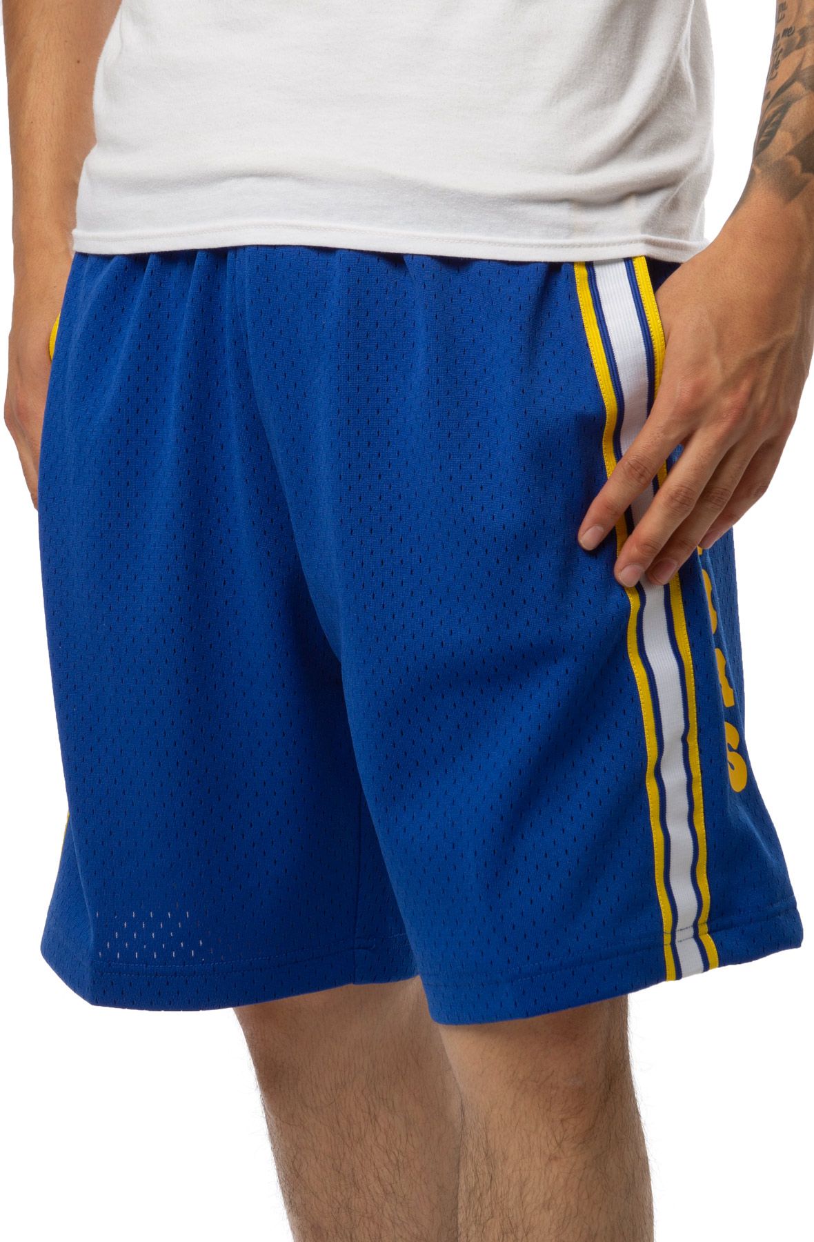 Mitchell & Ness Authentic Shorts Golden State Warriors Road 1981-82