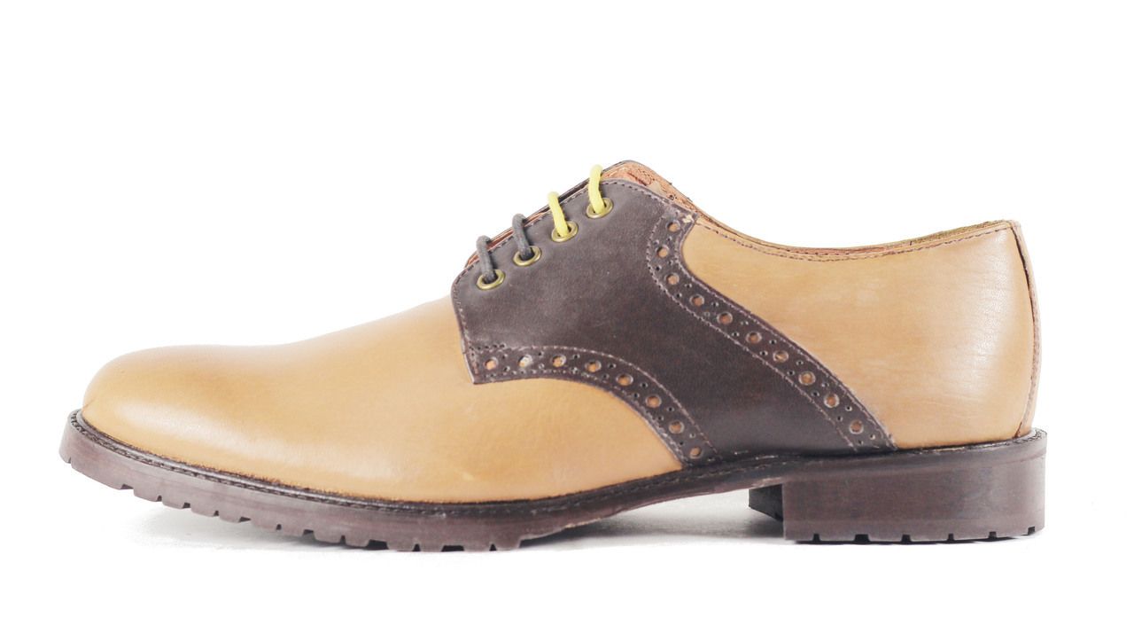 BEN SHERMAN Ben Sherman for Men: Parsons Brown Leather 