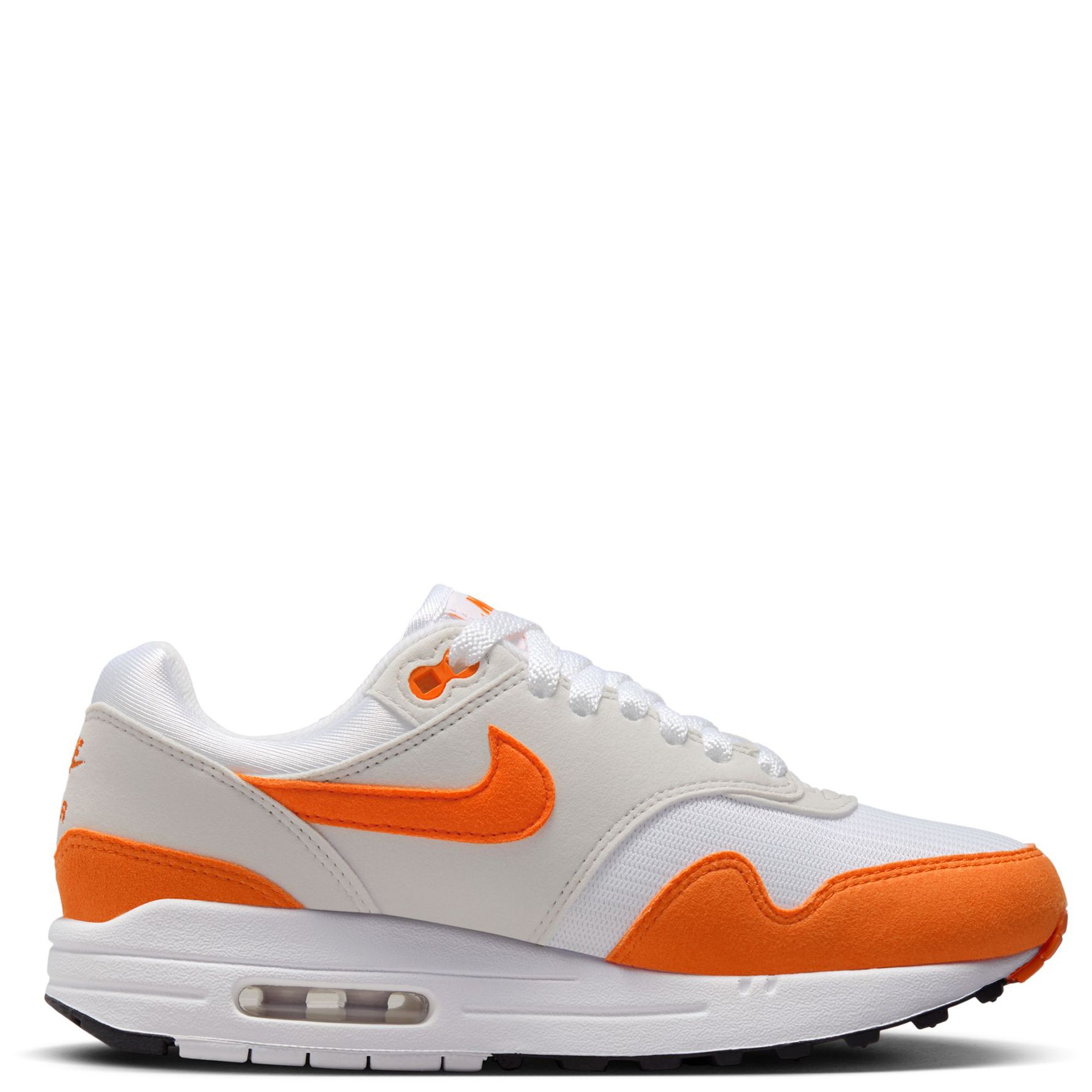 Nike Air Max 1 Womens Neutral Grey Safety Orange DZ2628-002