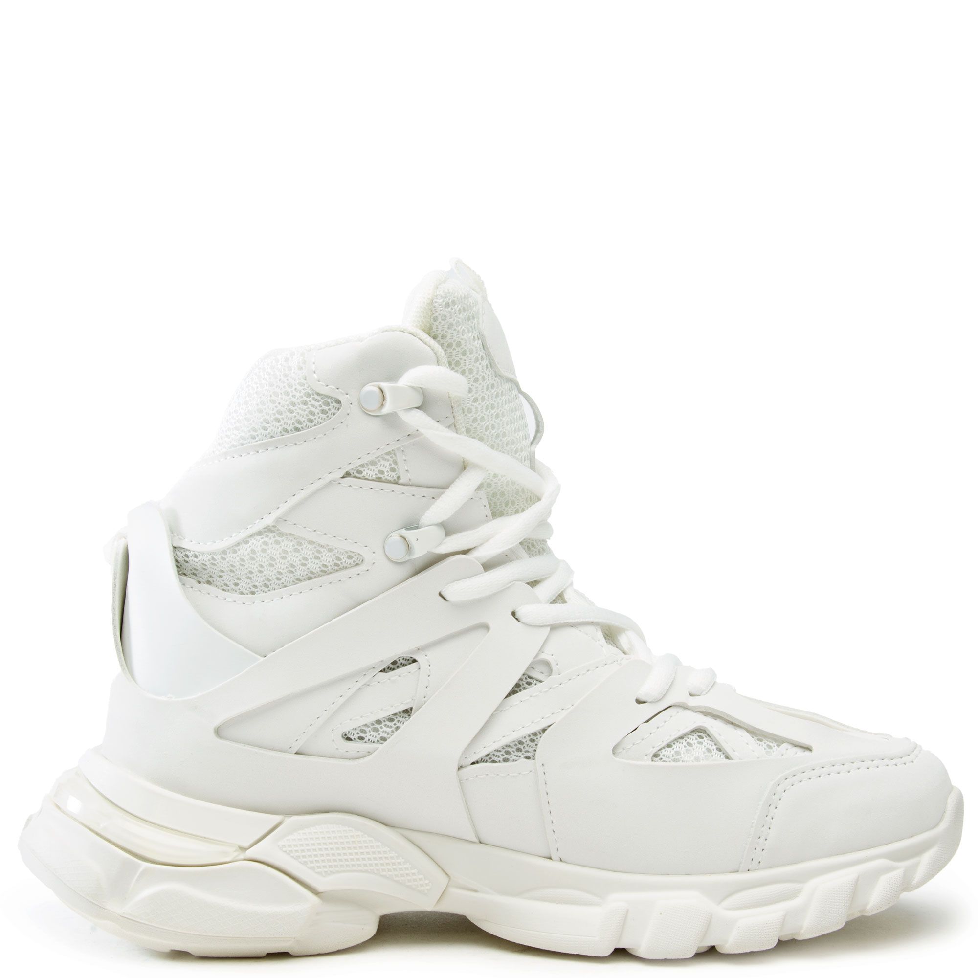 LILIANA Liftoff-1 High Top Sneaker LIFTOFF-1-WHT - Shiekh