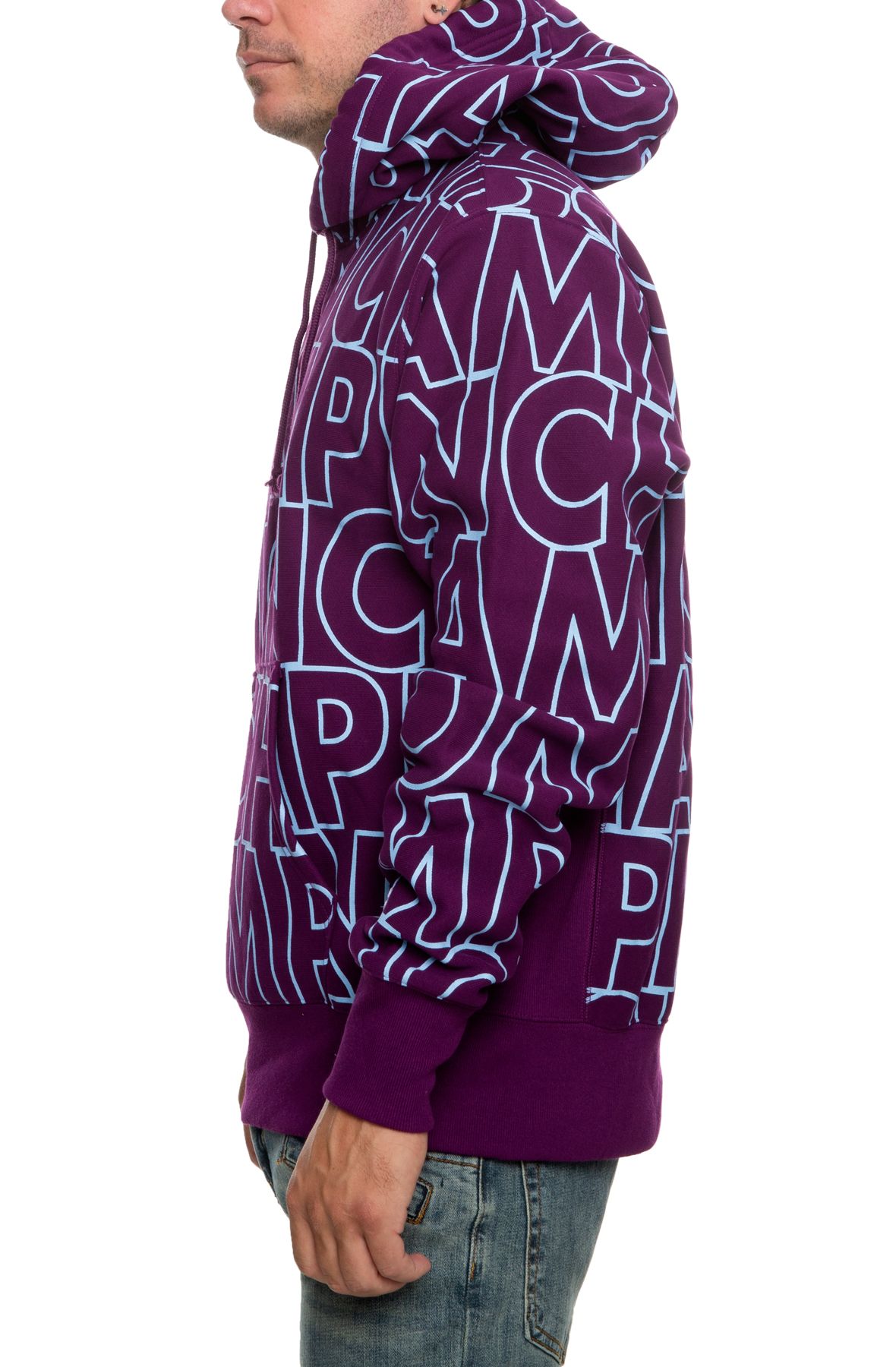 CHAMPION Reverse Weave All-Over Print Pullover Hoodie S2974