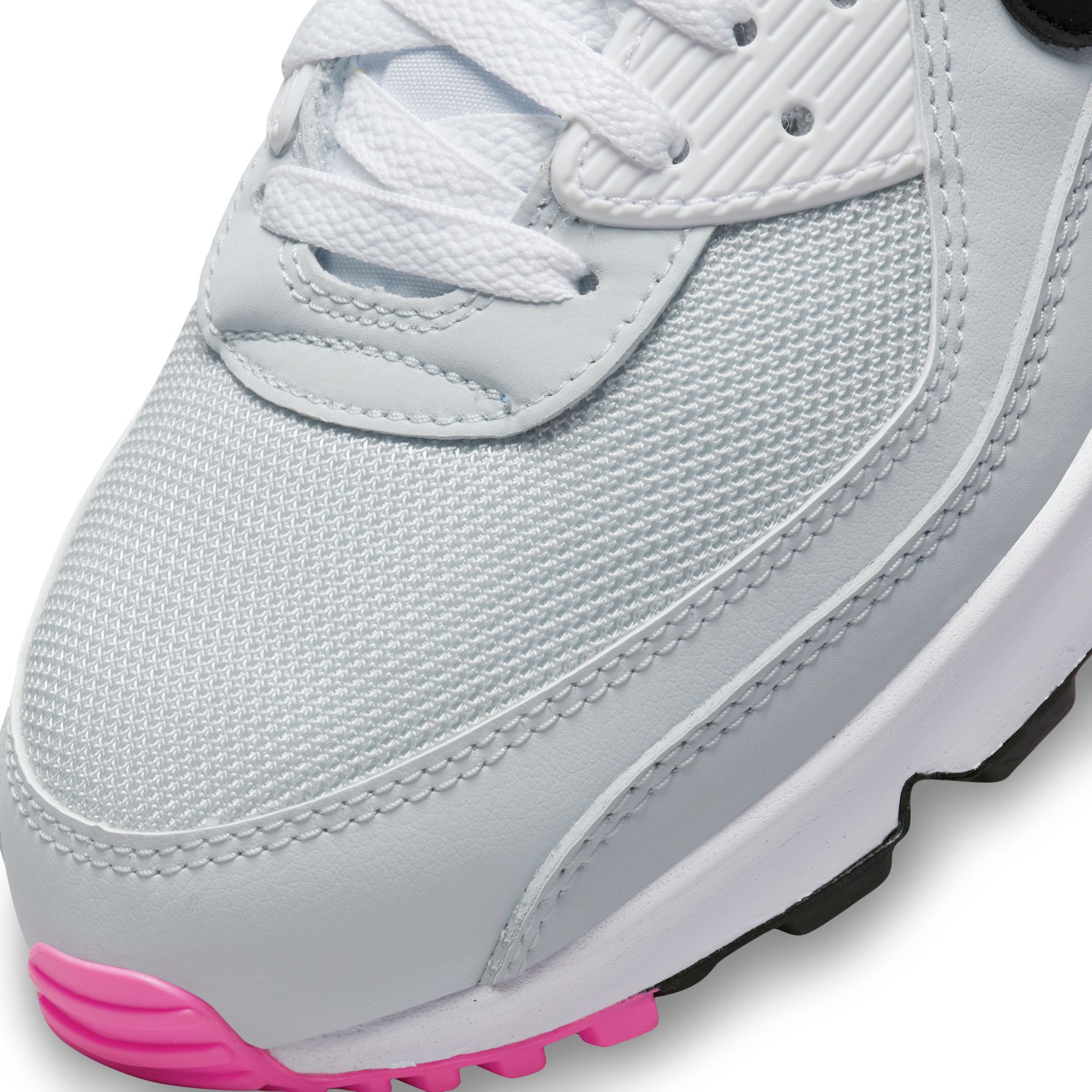 Air max 90 white/photo blue/black/pink outlet blast
