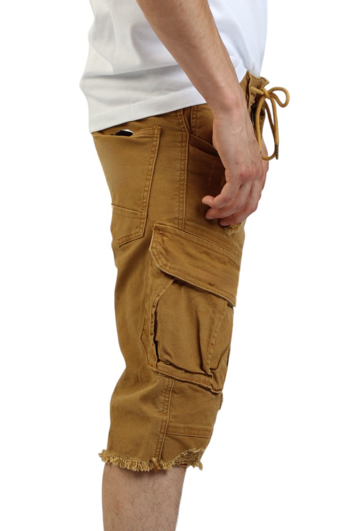 SMOKE RISE Carson Cargo Shorts JS22234-WHE - Shiekh