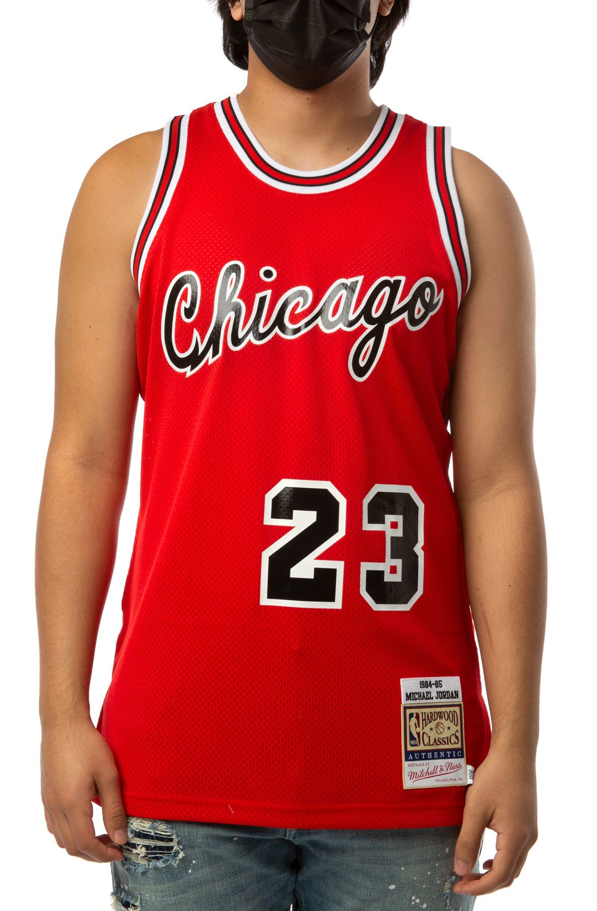 Michael Jordan - Chicago Bulls Red Jersey & Shorts (Type 1)