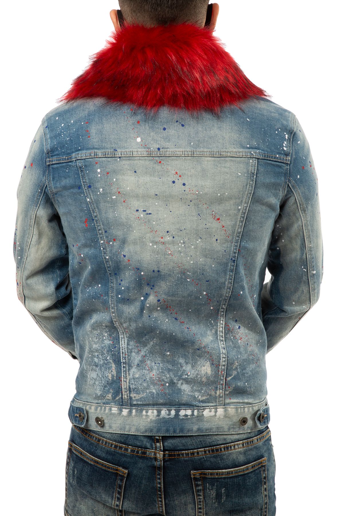 Johnny Blaze ジャケット　Dog Shibuya Rainbow Country(レインボーカントリー) 40's Horsehide Sports