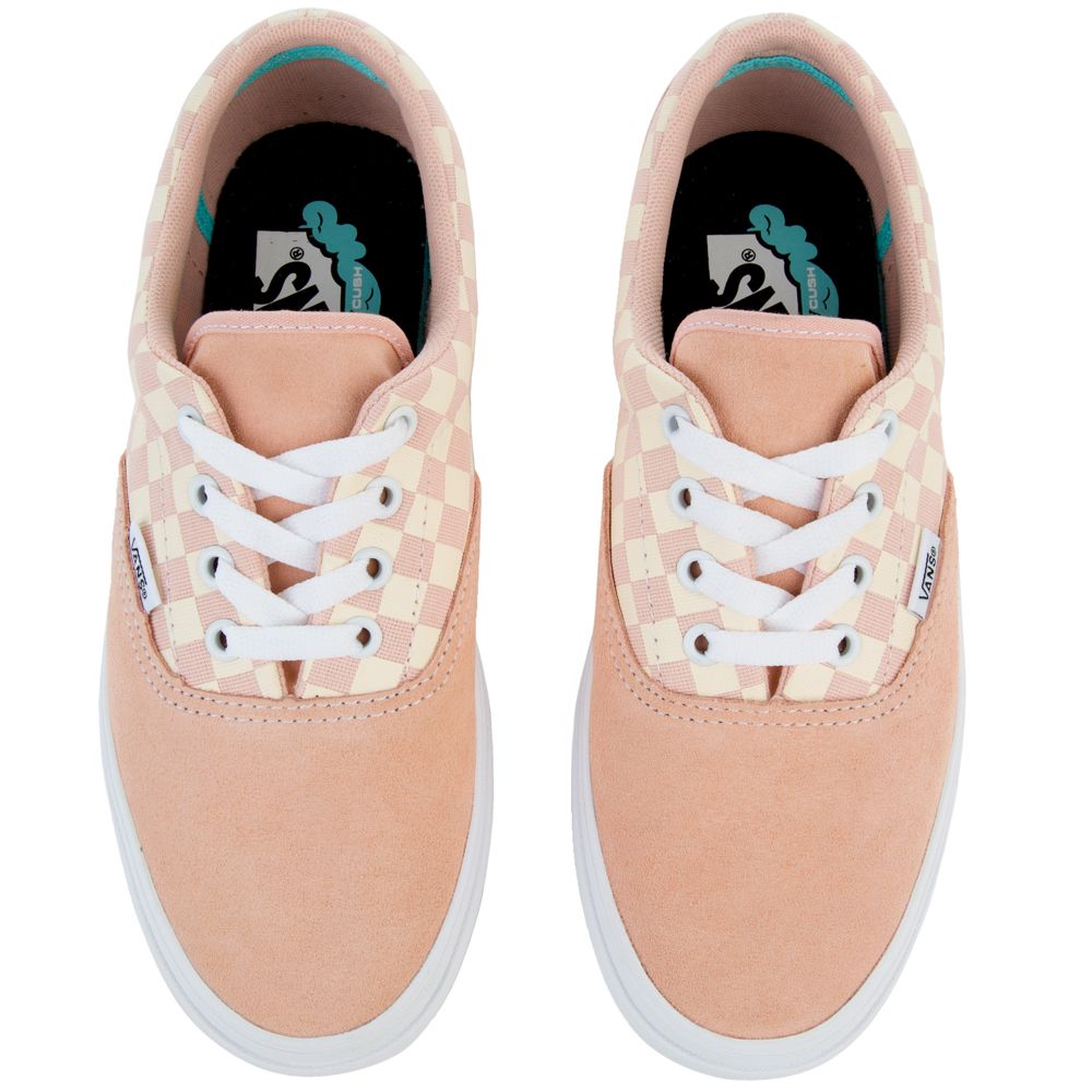 vans comfycush checkerboard era