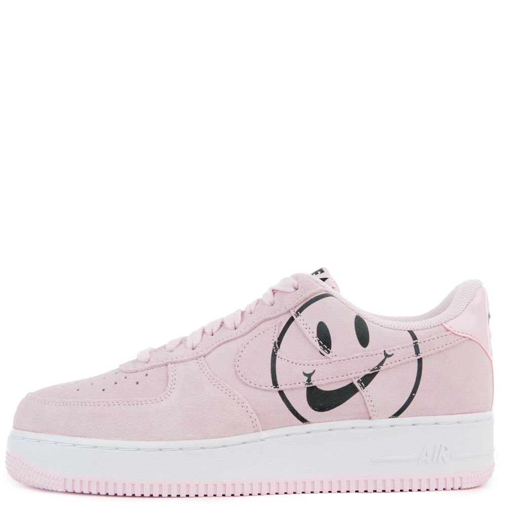 mens pink and white air force ones