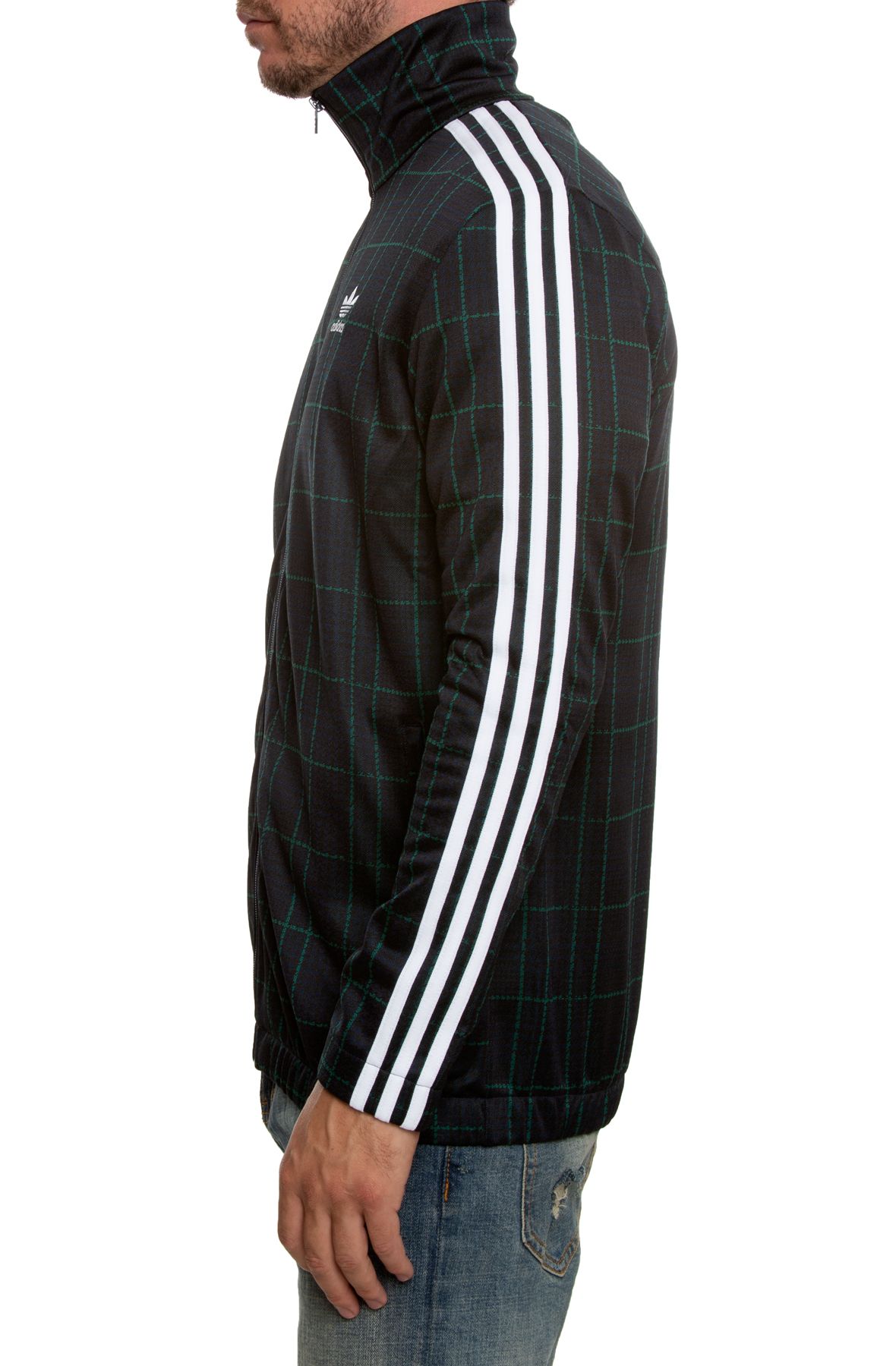 [adidas] TARTAN COLLEGIATE JACKET ☆送料込☆ Adidas Originals Tartan Track Jacket Collegiate Navy/White