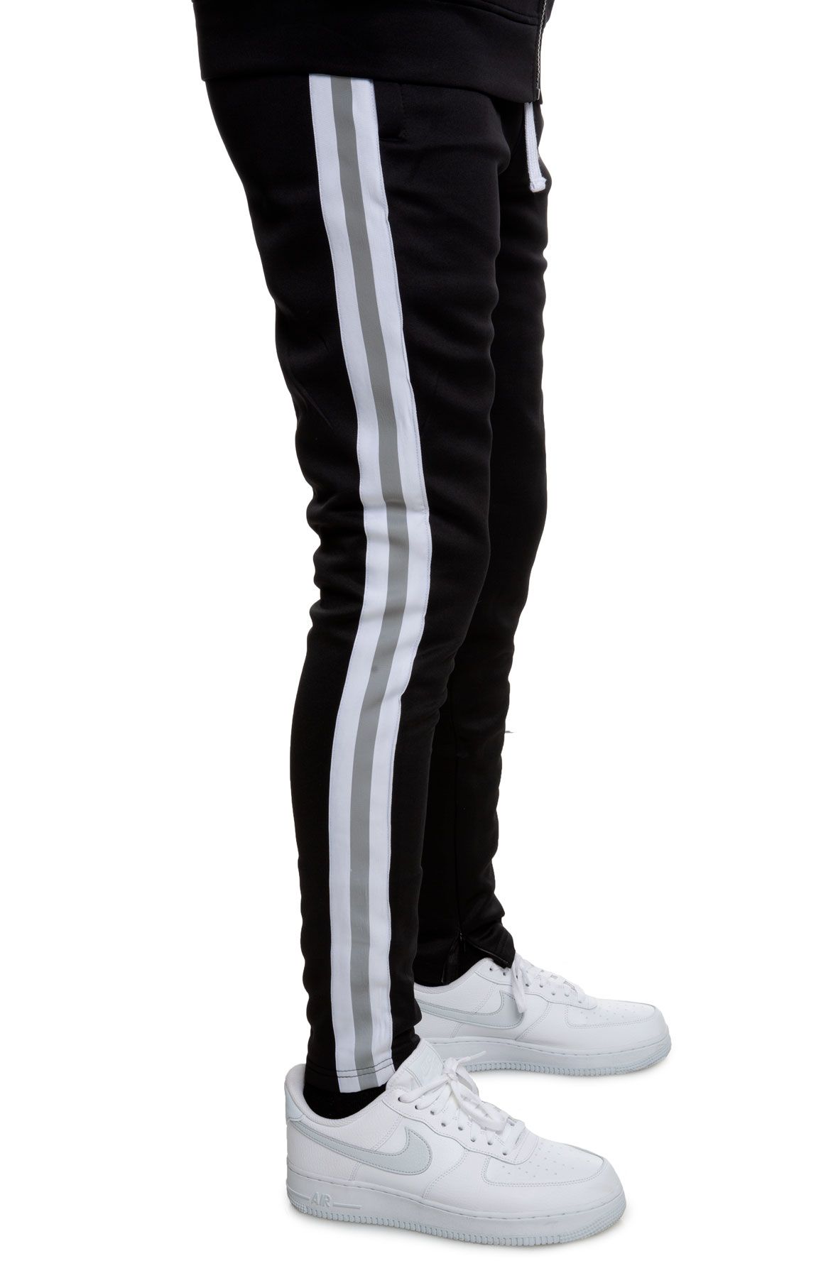 reflective track pants mens