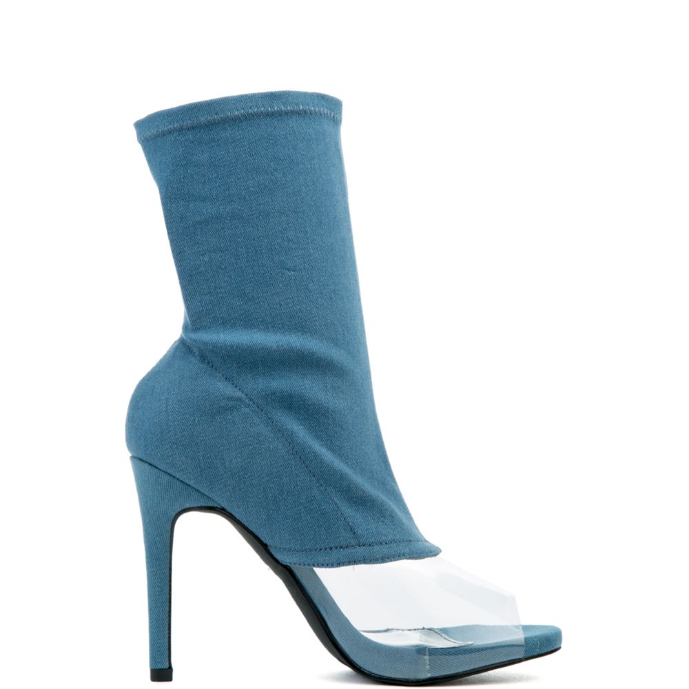 cape robbin denim boots