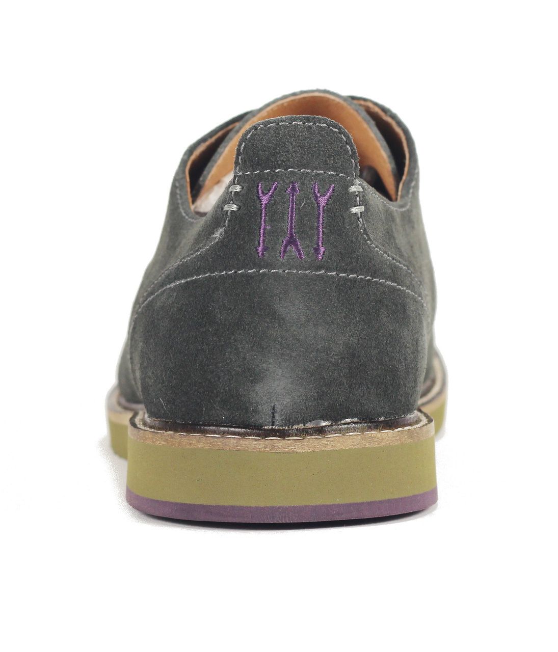 JD FISK JD Fisk Jenson Oxford Shoe Oxford JENSON GRY - Shiekh display picture 2
