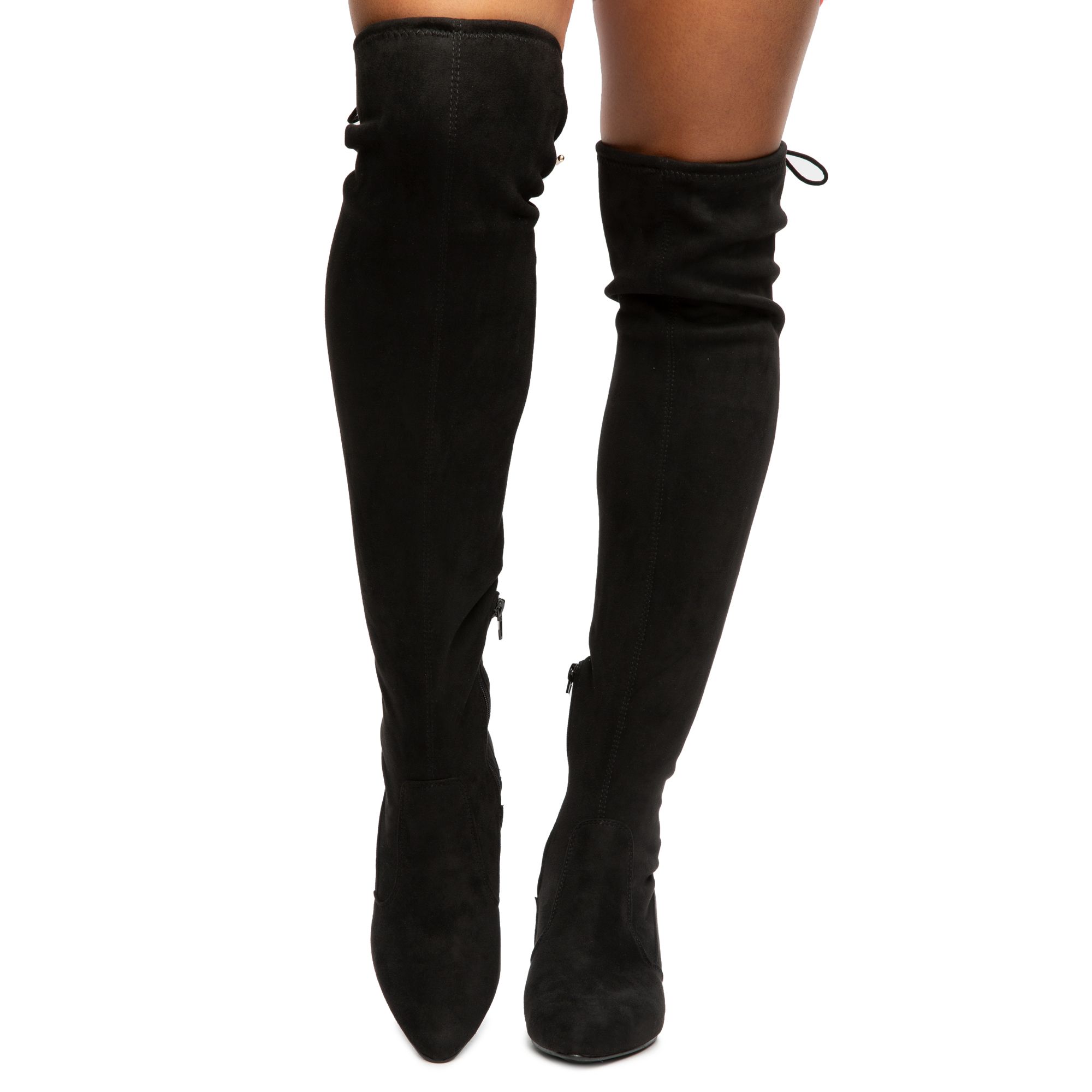 J P ORIGINAL Rapid-06 Block Heel Over The Knee Boots JPM RAPID-06-BLKFS ...